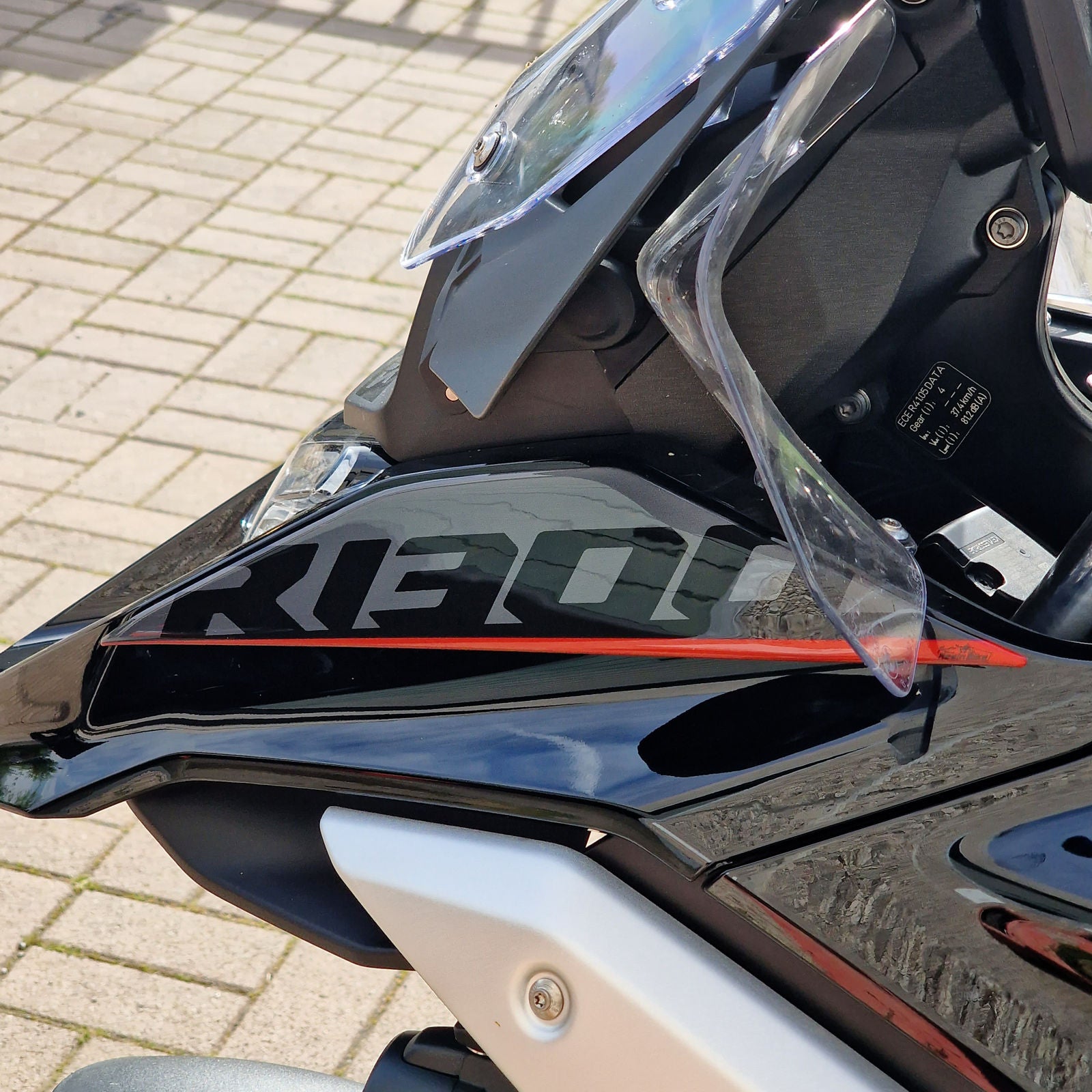 Resin Bike 3D Motorcycle Stickers - Beak | BMW R 1300 GS 2023>2026 RB-1000710900002 -   Pyramid Motorcycle Accessories