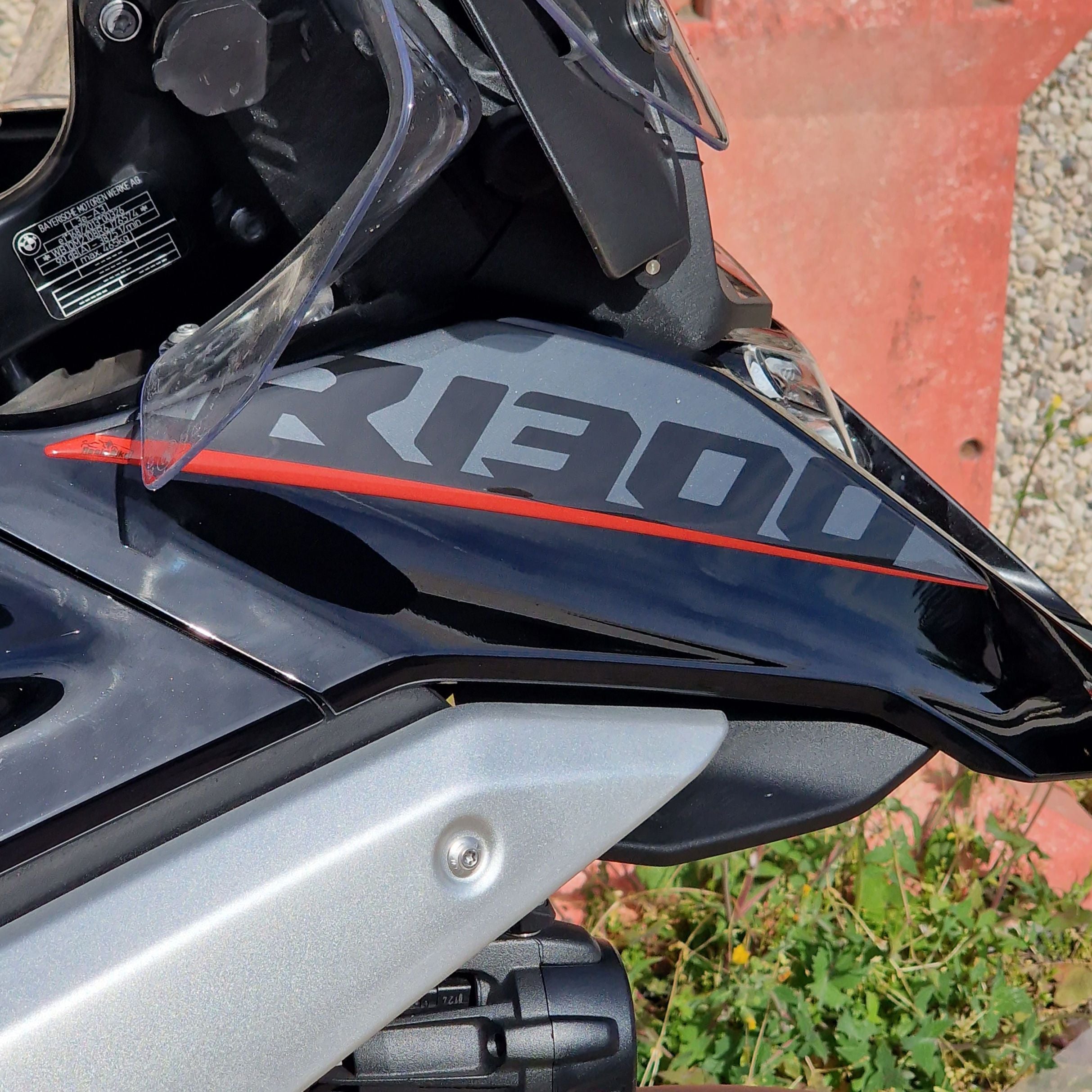 Resin Bike 3D Motorcycle Stickers - Beak | BMW R 1300 GS 2023>2026 RB-1000710900002 -   Pyramid Motorcycle Accessories