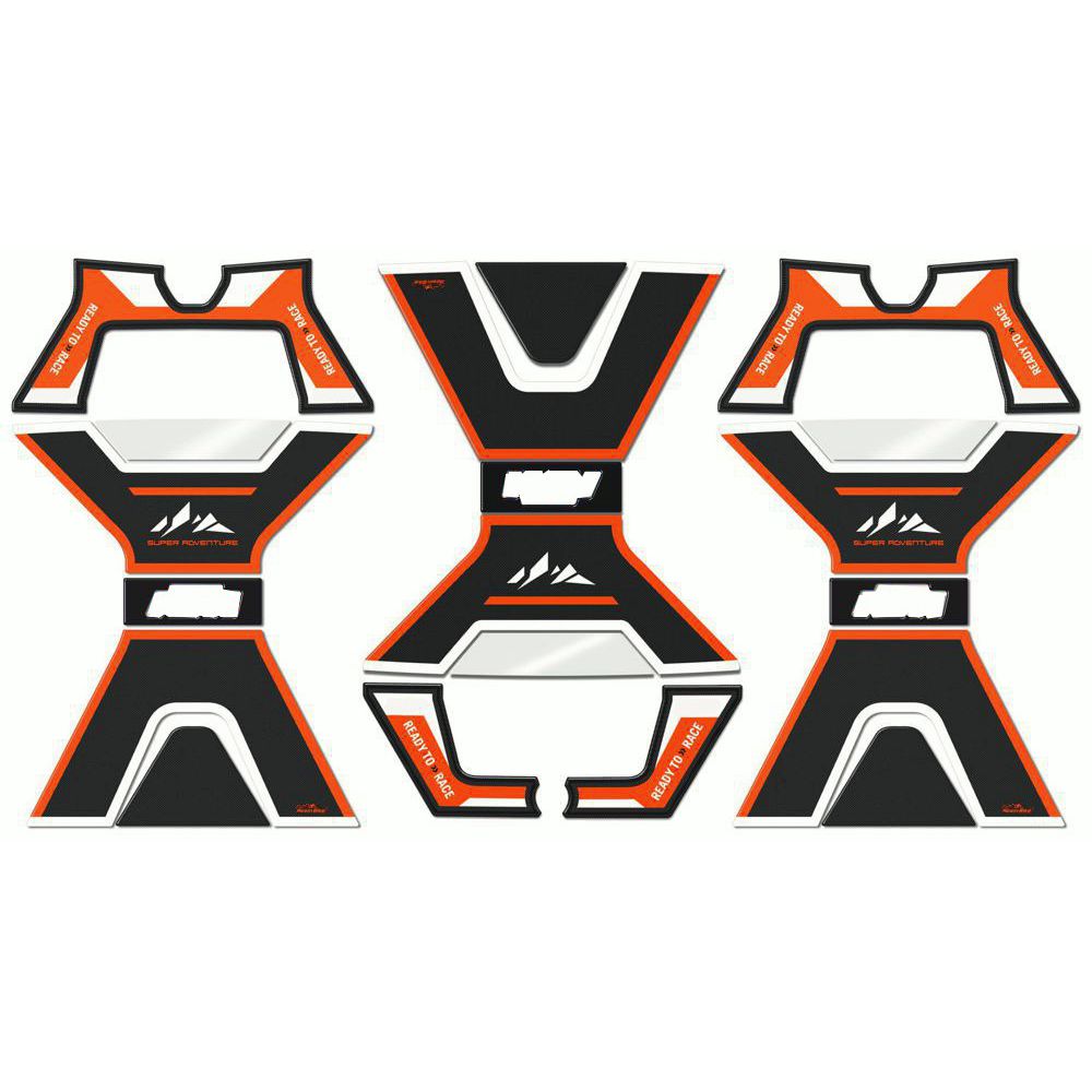 Resin Bike 3D Motorcycle Stickers - Basic Kit | KTM 1290 Super Adventure S 2015>2020 RB-B77105X7 -   Pyramid Motorcycle Accessories