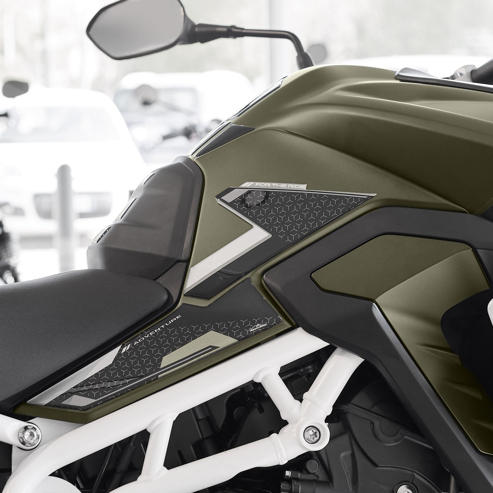 Resin Bike 3D Motorcycle Stickers - Basic Kit | Triumph Tiger 900 Rally Pro 2024>2025 -   Pyramid Motorcycle Accessories