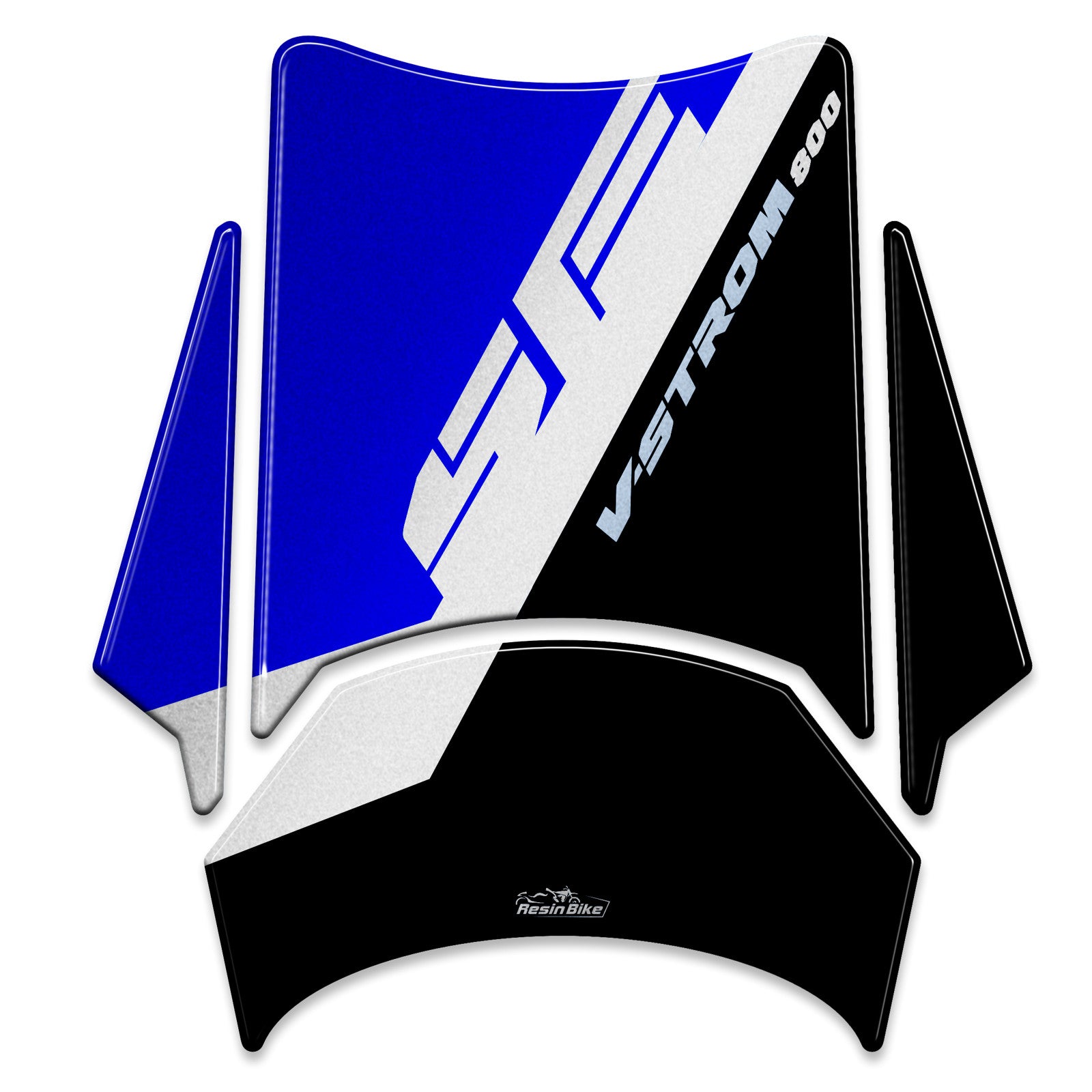 Resin Bike 3D Motorcycle Stickers - Tank Pad | Suzuki V-Strom 800SE 2023>2024 RB-1000712700006 -   Pyramid Motorcycle Accessories