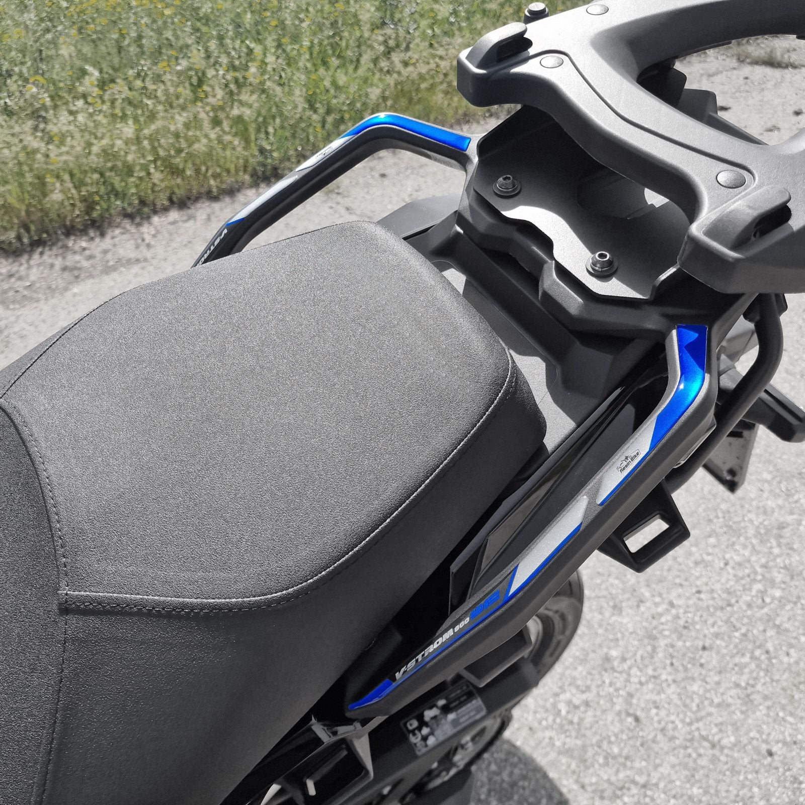 Resin Bike 3D Motorcycle Stickers - Passenger Handles | Suzuki V-Strom 800SE 2023>2024 RB-1000712900000 -   Pyramid Motorcycle Accessories