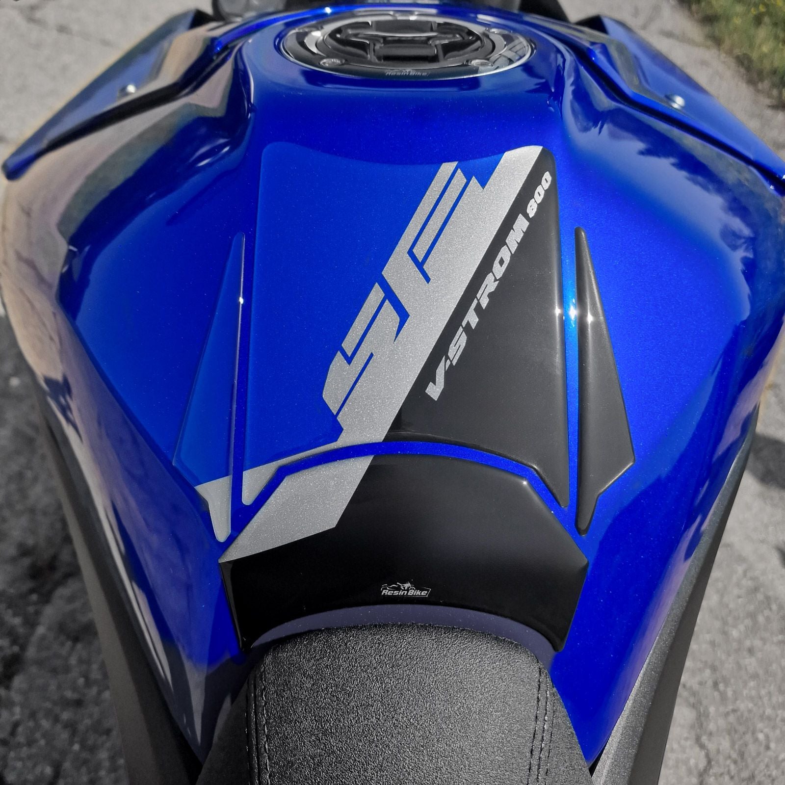 Resin Bike 3D Motorcycle Stickers - Full Kit | Suzuki V-Strom 800SE 2023>2024 RB-1000714500000 -   Pyramid Motorcycle Accessories