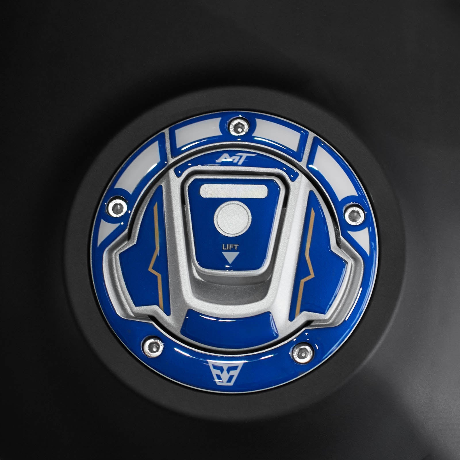 Resin Bike 3D Motorcycle Stickers - Fuel Cap | CFMoto 800MT Explore 2023>2025 -   Pyramid Motorcycle Accessories