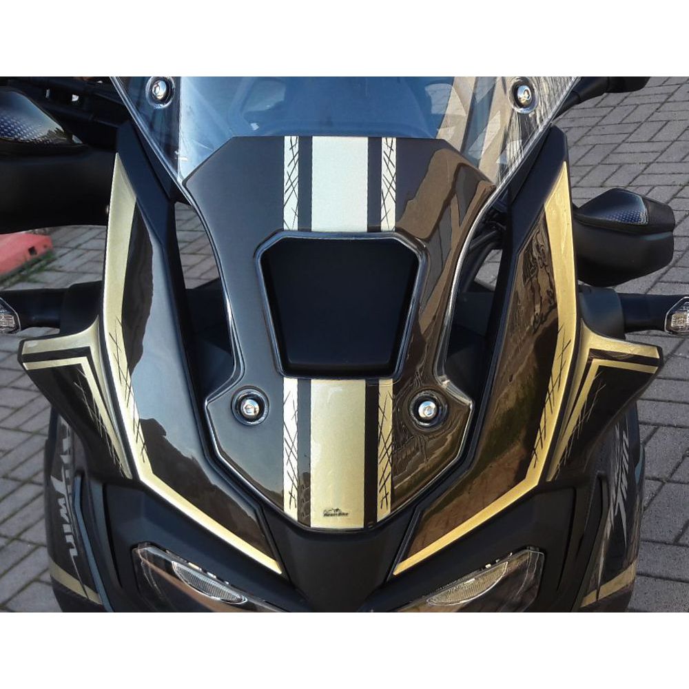 Resin Bike 3D Motorcycle Stickers - Basic Kit | Honda CRF 1000 L Africa Twin 2016>2017 -   Pyramid Motorcycle Accessories