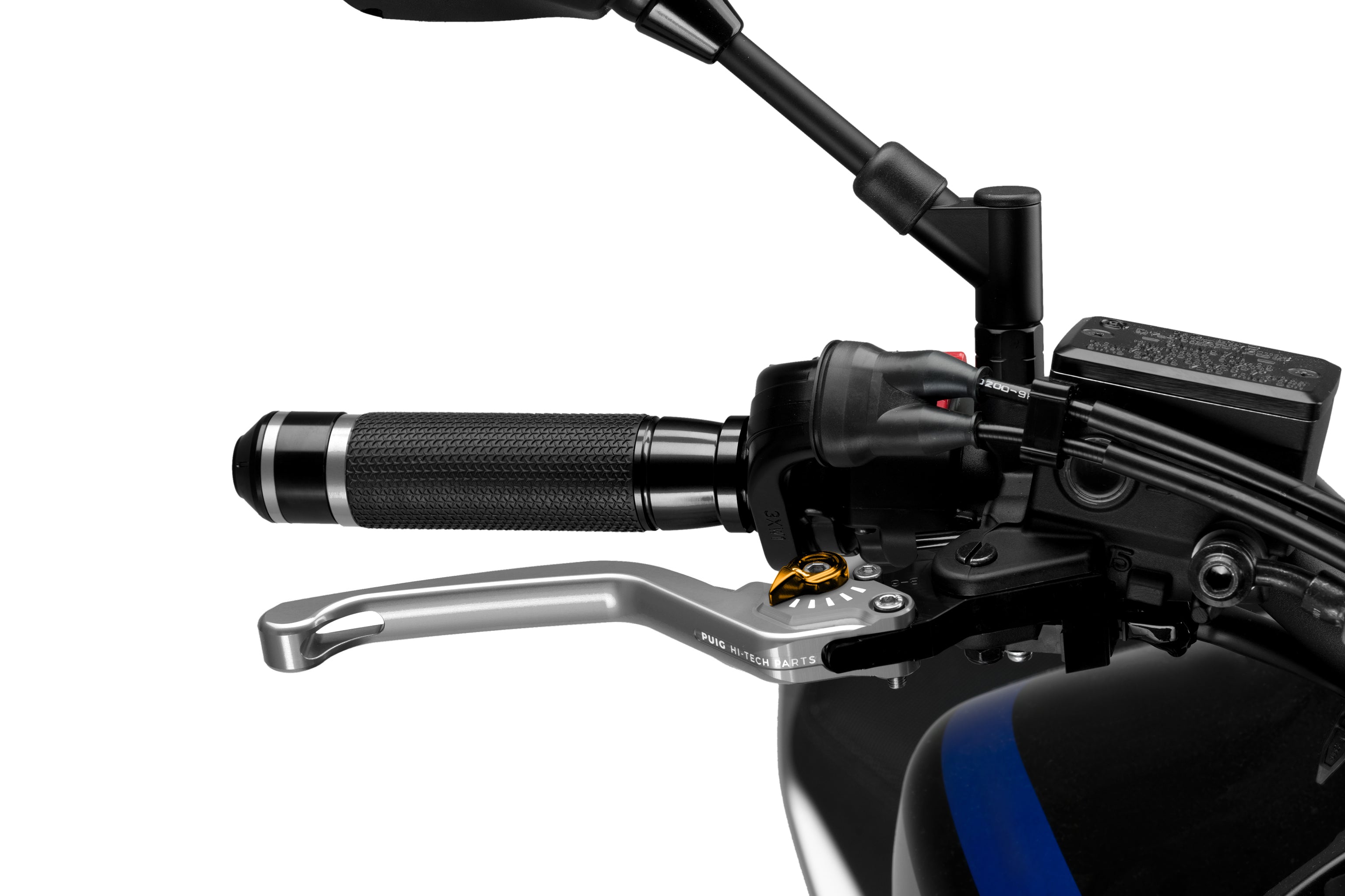 Puig 3.0 Lever - Fixed - Front Brake/Right Hand -   Pyramid Motorcycle Accessories