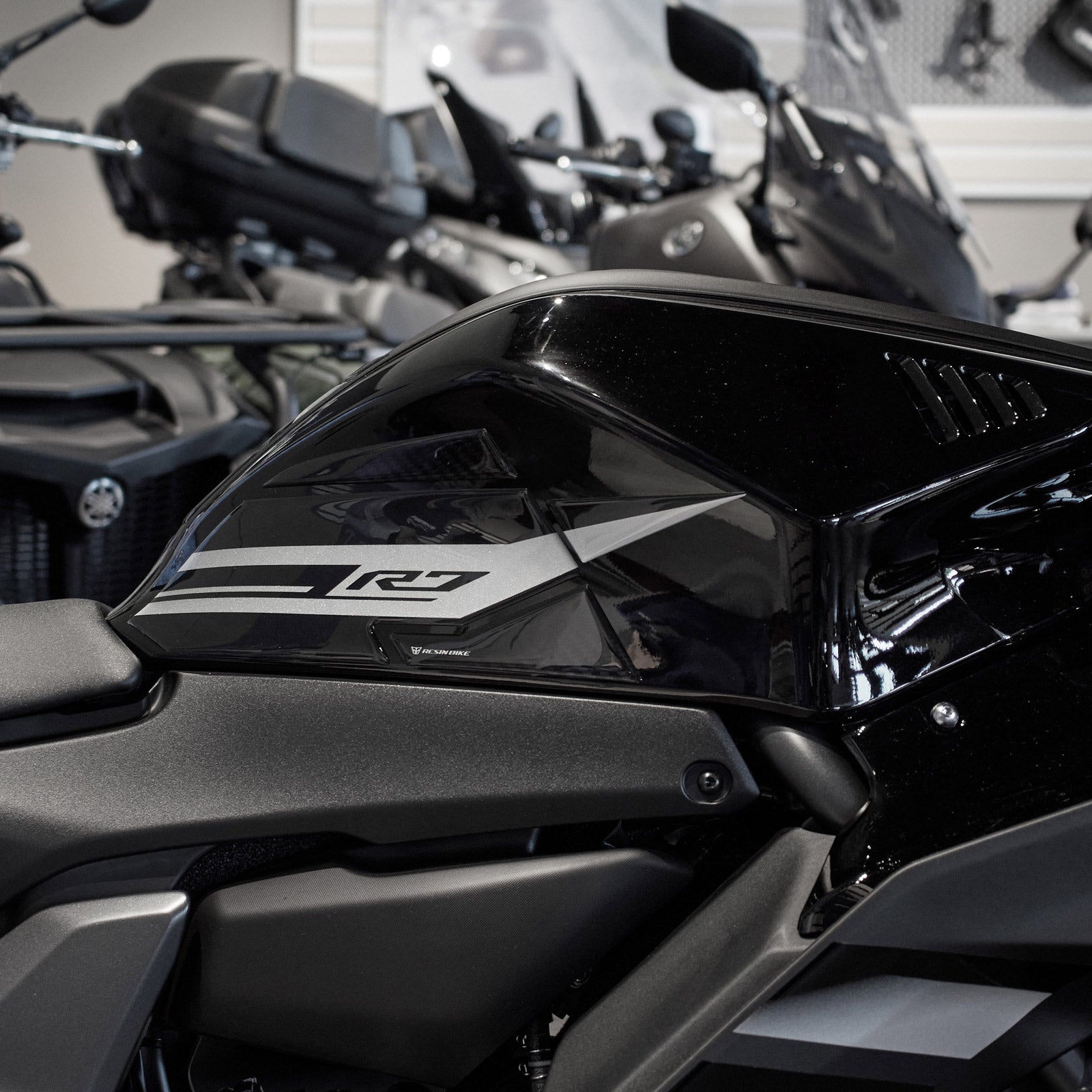 Resin Bike 3D Motorcycle Stickers - Full Kit | Yamaha YZF-R7 2021>2025 -   Pyramid Motorcycle Accessories