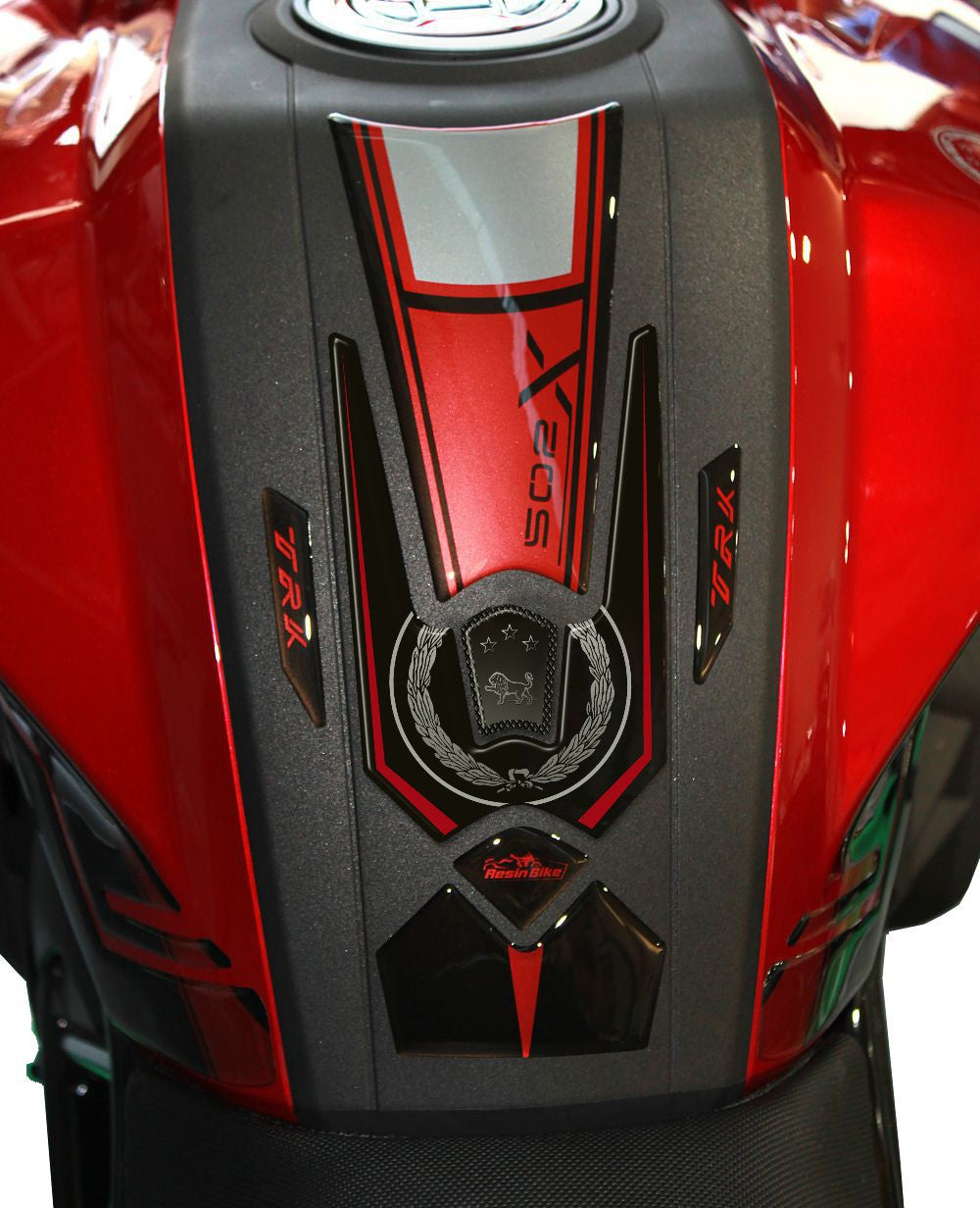 Resin Bike 3D Motorcycle Stickers - Tank Pad | Benelli TRK 502 X 2020>2022 -   Pyramid Motorcycle Accessories