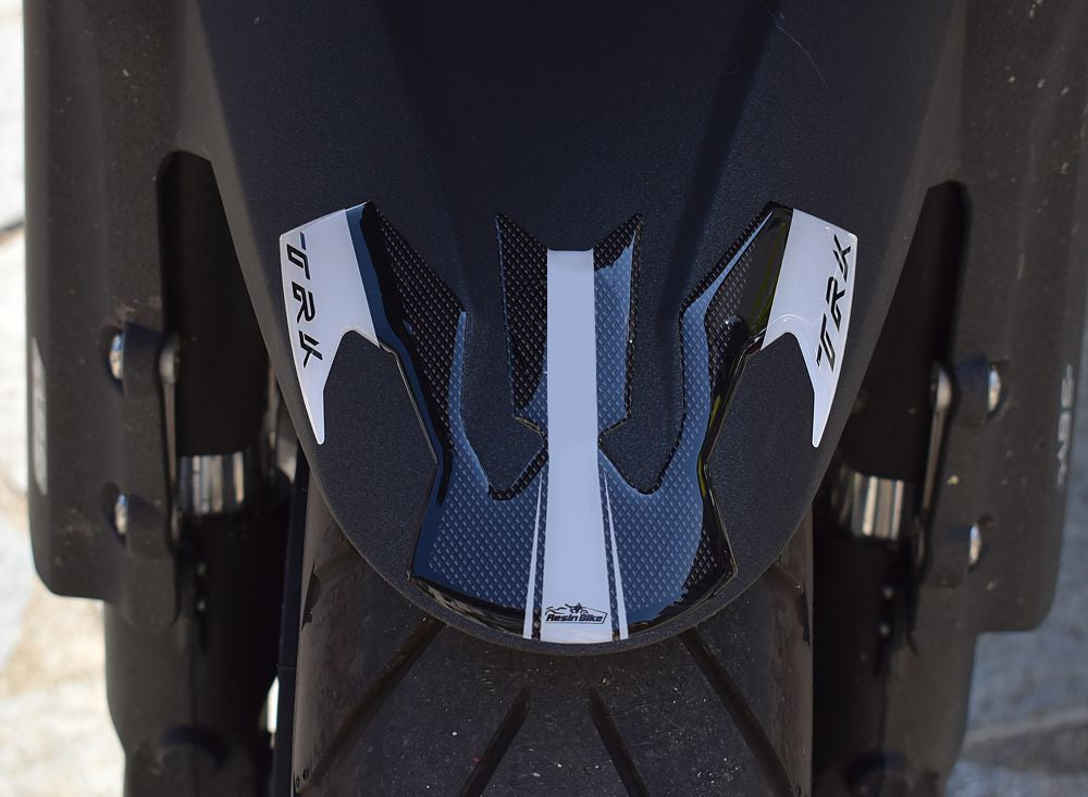 Resin Bike 3D Motorcycle Stickers - Footboard | Benelli TRK 502 / 502 X 2020>2026 -   Pyramid Motorcycle Accessories