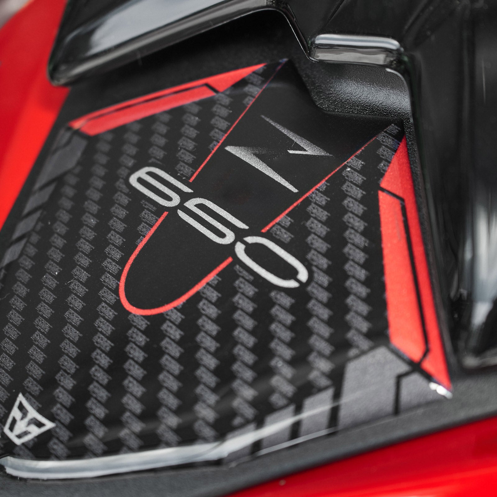 Resin Bike 3D Motorcycle Stickers - Windshield | Kawasaki Z 650 2021>2025 -   Pyramid Motorcycle Accessories