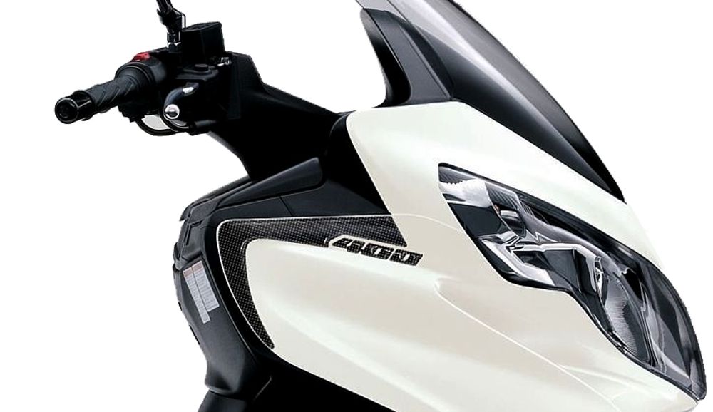 Resin Bike 3D Motorcycle Stickers - Beak | Suzuki Burgman 400 2006>2007 -   Pyramid Motorcycle Accessories
