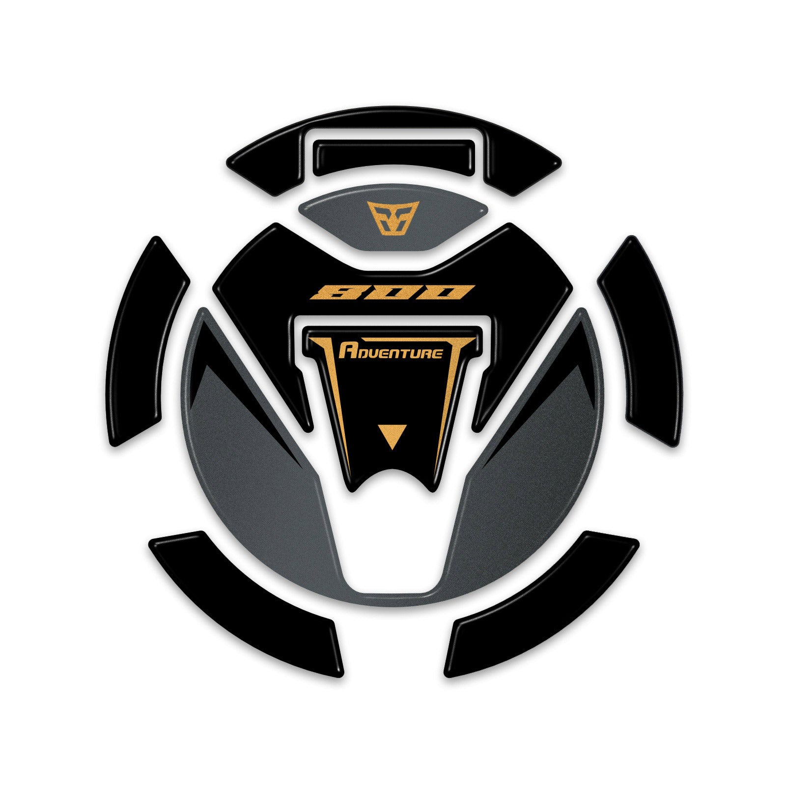 Resin Bike 3D Motorcycle Stickers - Fuel Cap | Kove 800X 2024>2026 -   Pyramid Motorcycle Accessories