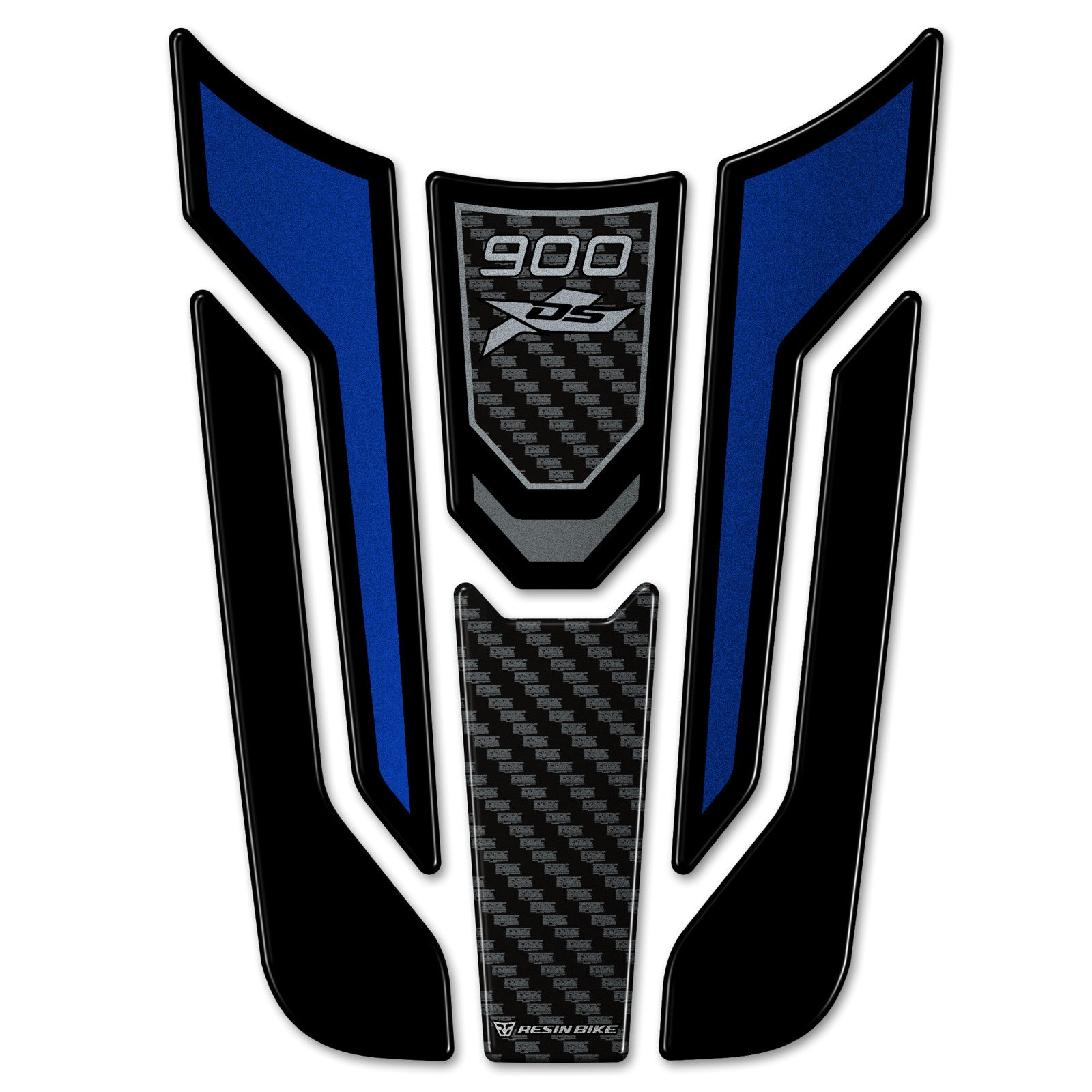 Resin Bike 3D Motorcycle Stickers - Tank Pad | Voge DS900X 2023>2025 -   Pyramid Motorcycle Accessories
