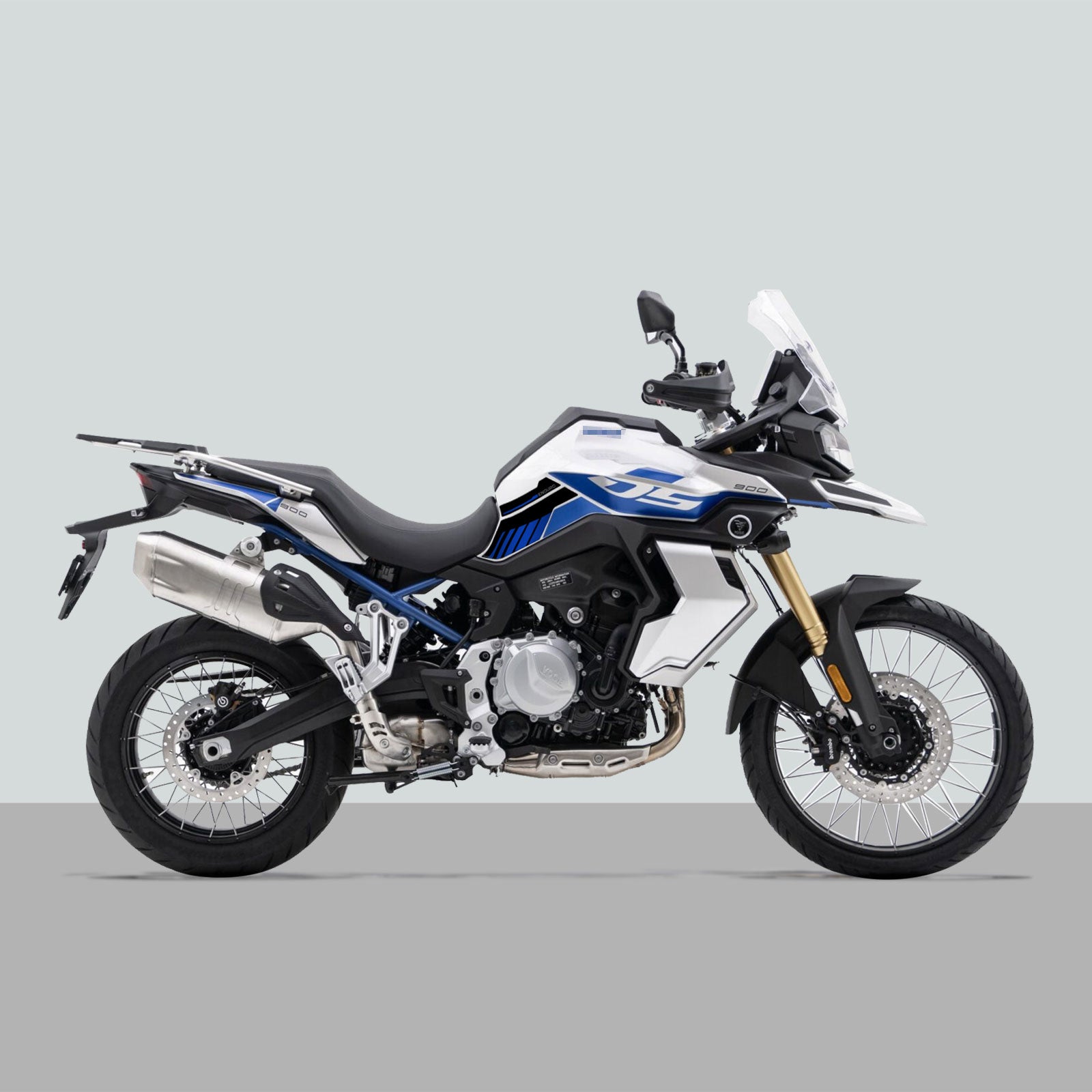 Resin Bike 3D Motorcycle Stickers - Full Kit | Voge DS900X 2023>2025 -   Pyramid Motorcycle Accessories