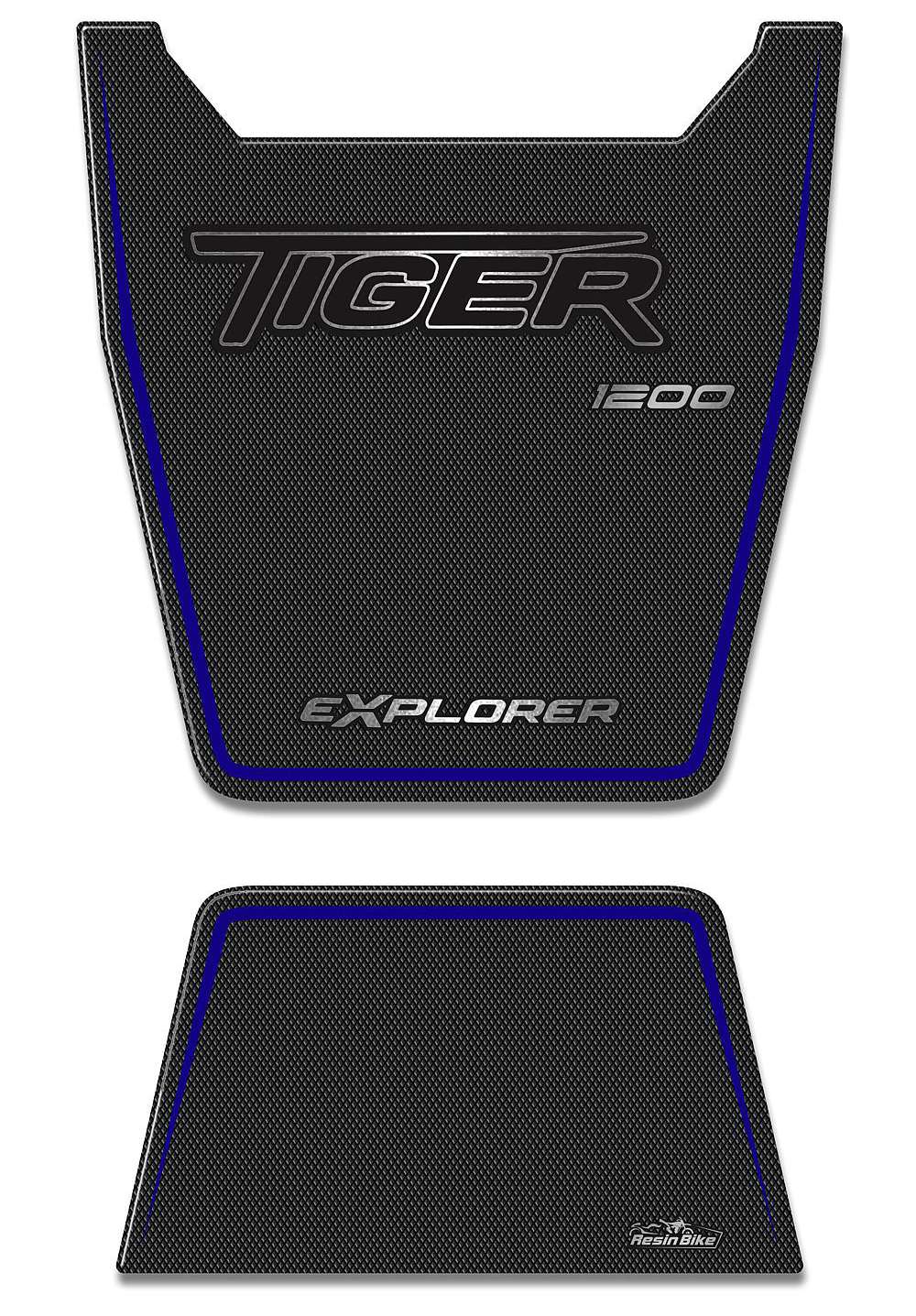 Resin Bike 3D Motorcycle Stickers - Panniers | Triumph Tiger 1200 RB-B3M43378 -   Pyramid Motorcycle Accessories