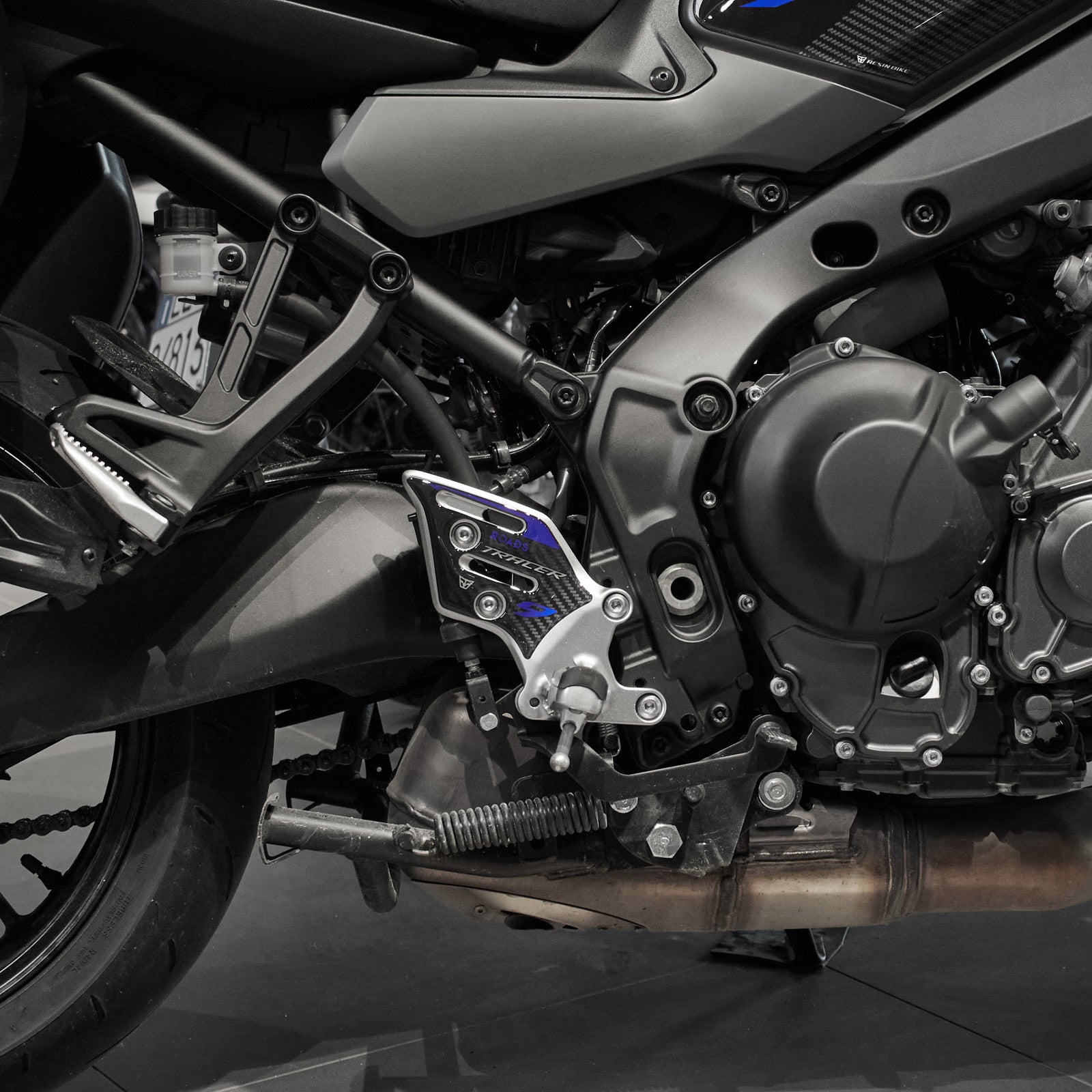 Tankbescherming van hars, 3D, compatibel met Yamaha Tracer 9 GT Tankbescherming van hars, 3D, compatibel met Yamaha Tracer 9 GT