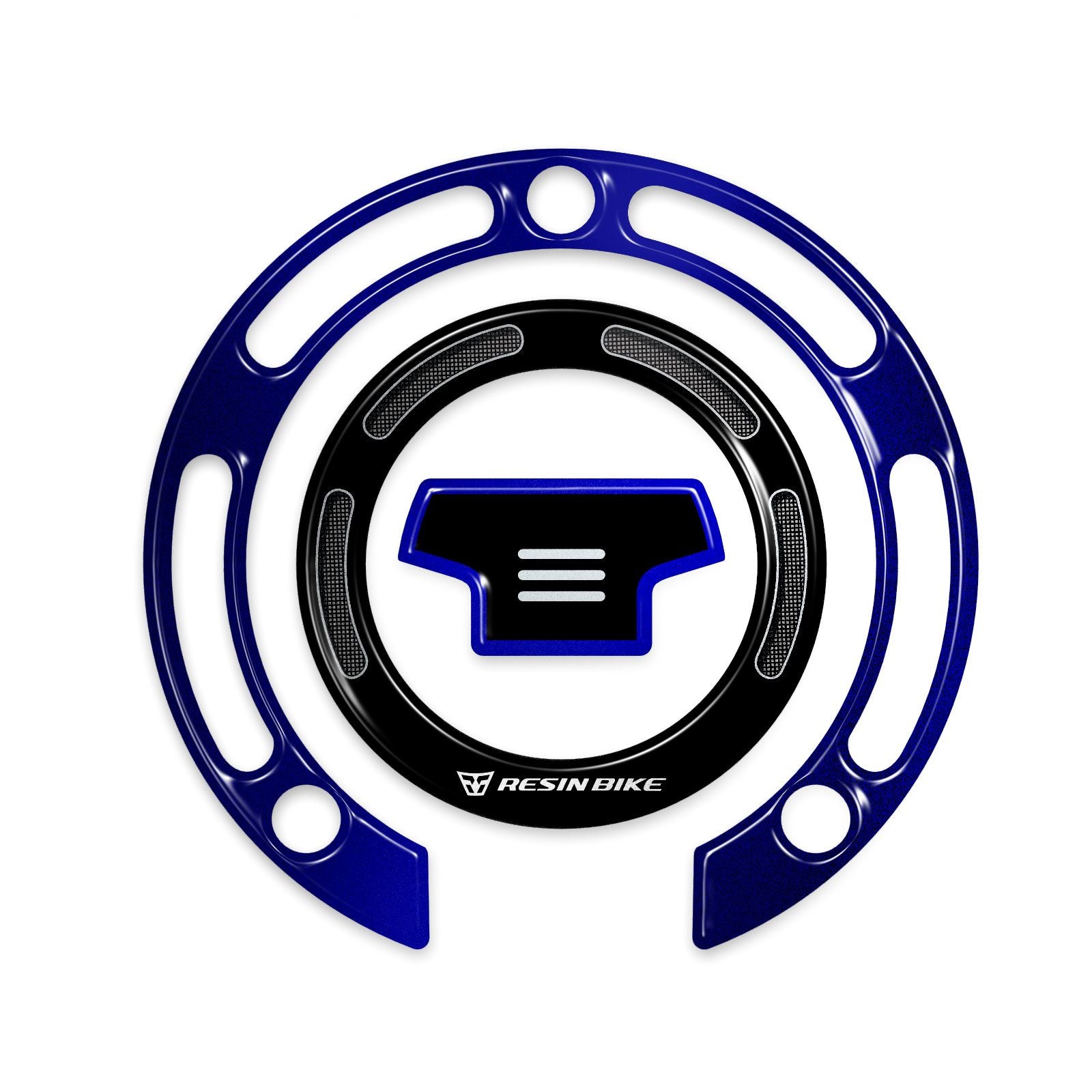 Resin Bike 3D Motorcycle Stickers - Fuel Cap | Yamaha YZF-R1 2020>2024 -   Pyramid Motorcycle Accessories