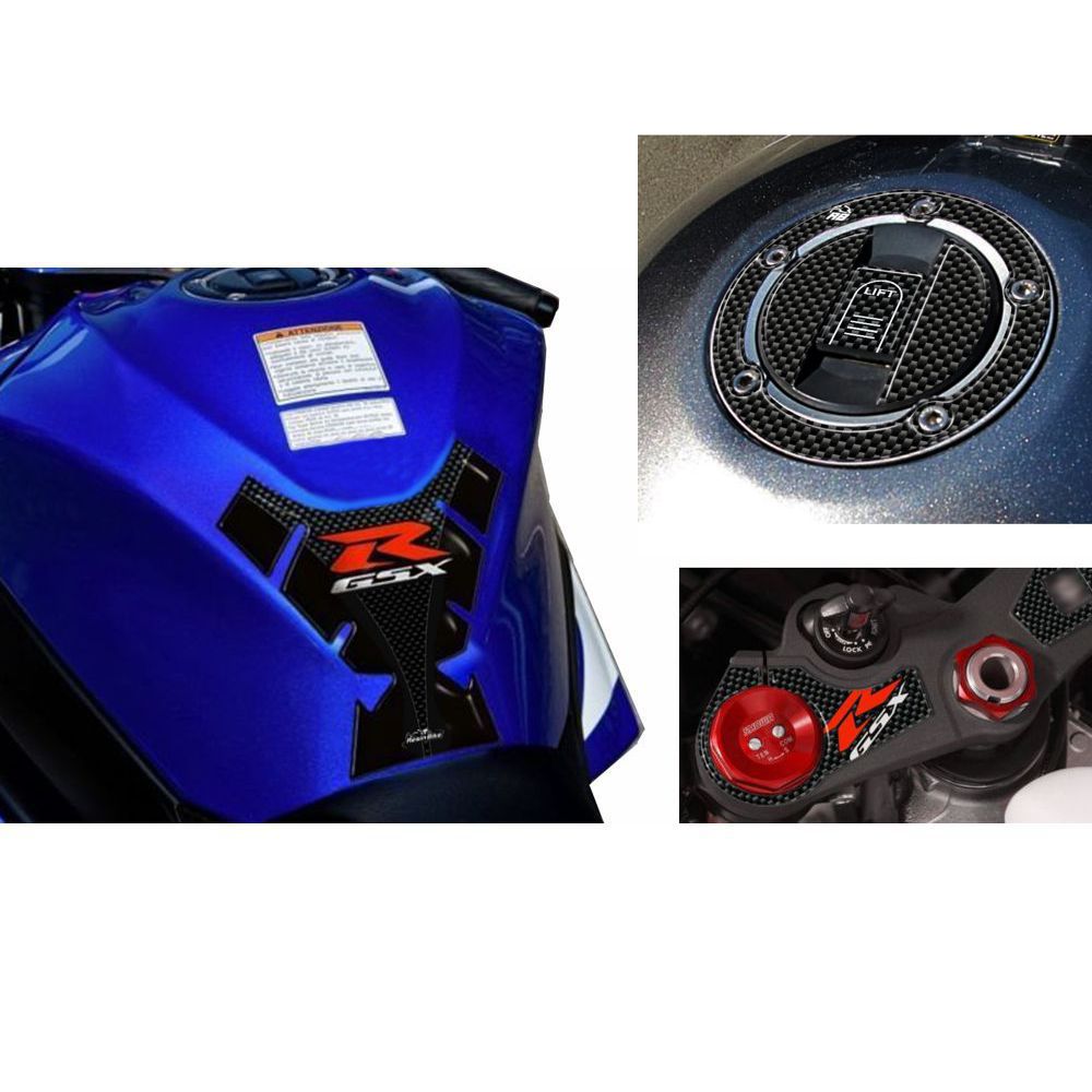 Resin Bike 3D Motorcycle Stickers - Top Yoke | Suzuki GSX-R 1000 2009>2016 -   Pyramid Motorcycle Accessories