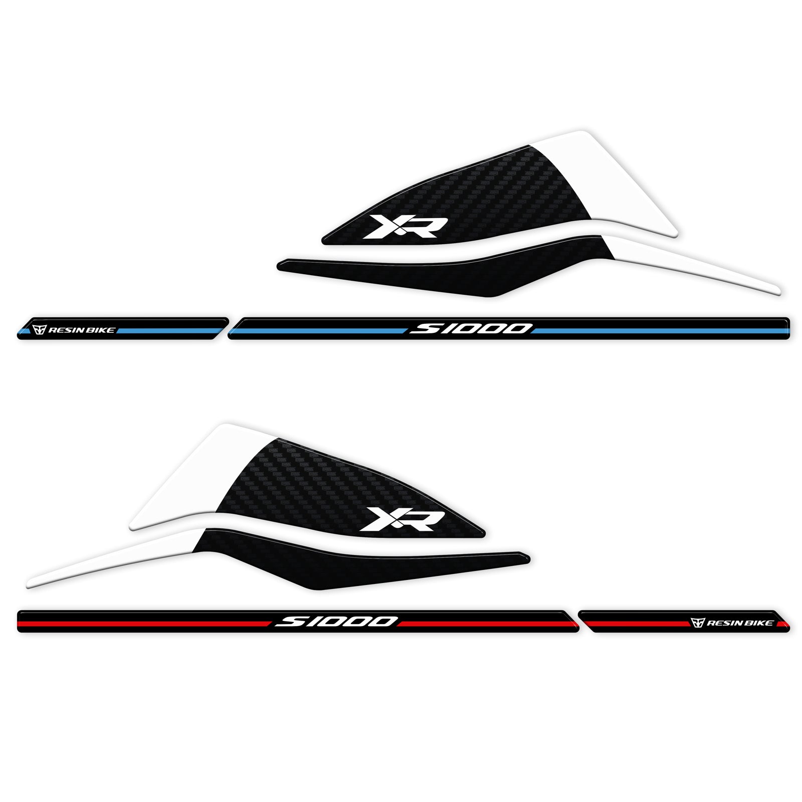 Resin Bike 3D Motorcycle Stickers - Handguards | BMW S 1000 XR 2020>2025 -   Pyramid Motorcycle Accessories