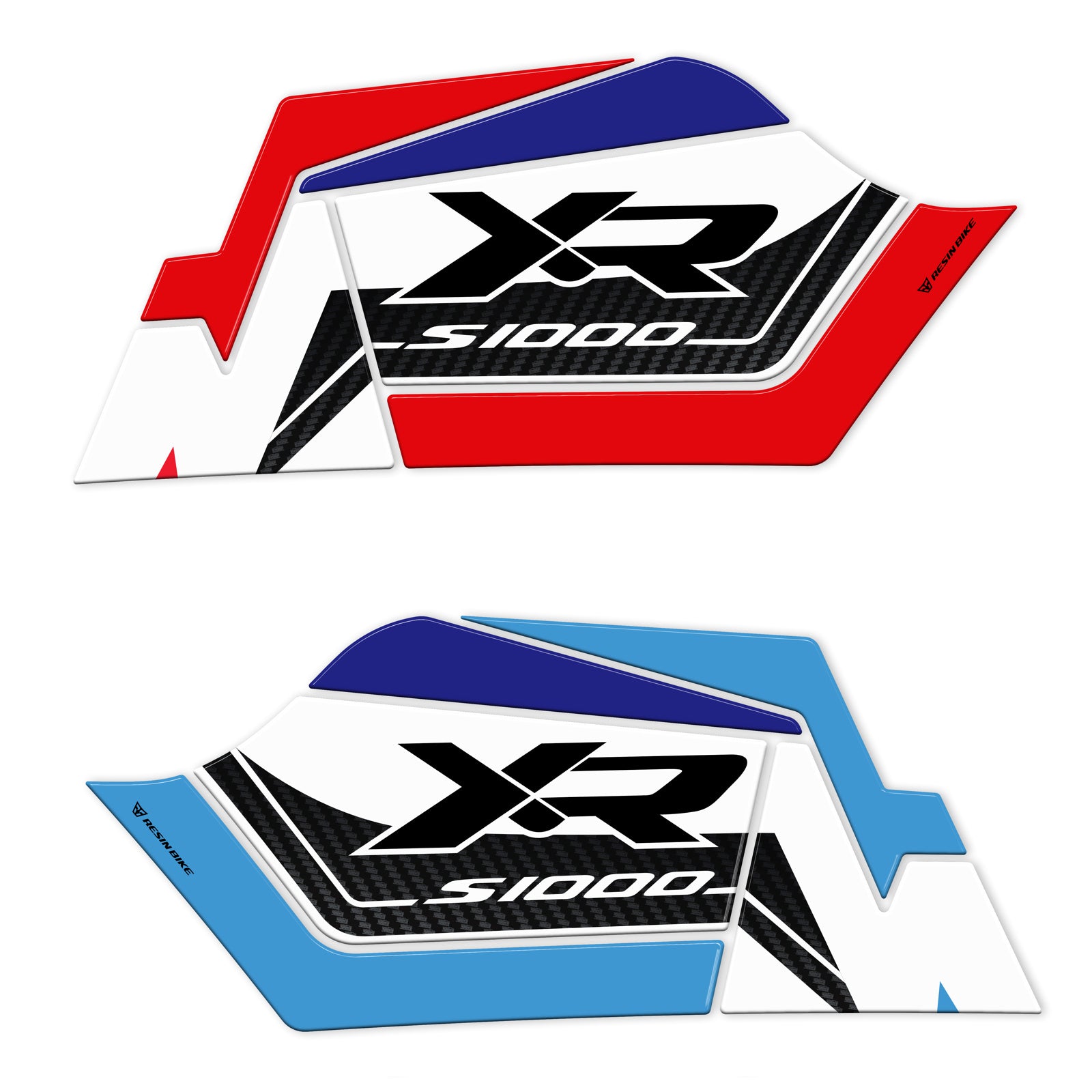 Resin Bike 3D Motorcycle Stickers - Tank Sides | BMW S 1000 XR 2020>2026 RB-1000726200004 -   Pyramid Motorcycle Accessories