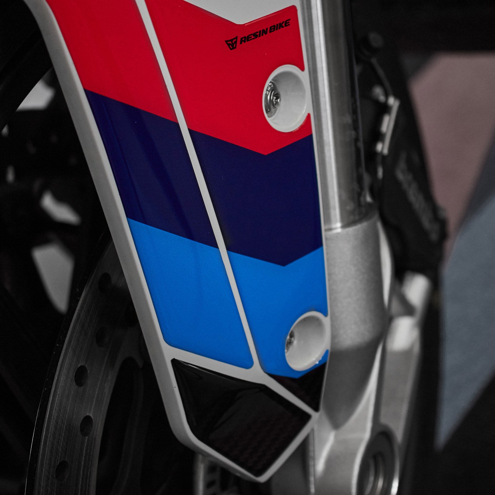 Resin Bike 3D Motorcycle Stickers - Front Fender Sides | BMW S 1000 XR 2020>2025 -   Pyramid Motorcycle Accessories