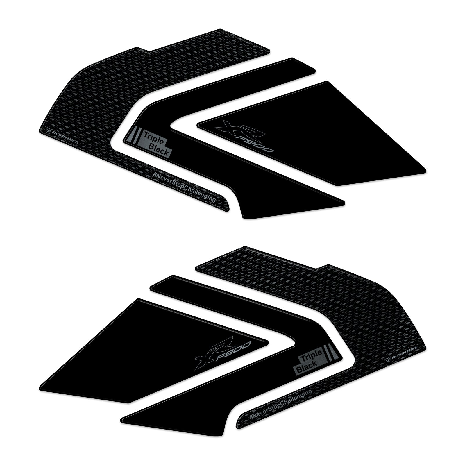 Resin Bike 3D Motorcycle Stickers - Tank Sides | BMW F 900 XR 2020>2026 RB-1000727800005 -   Pyramid Motorcycle Accessories