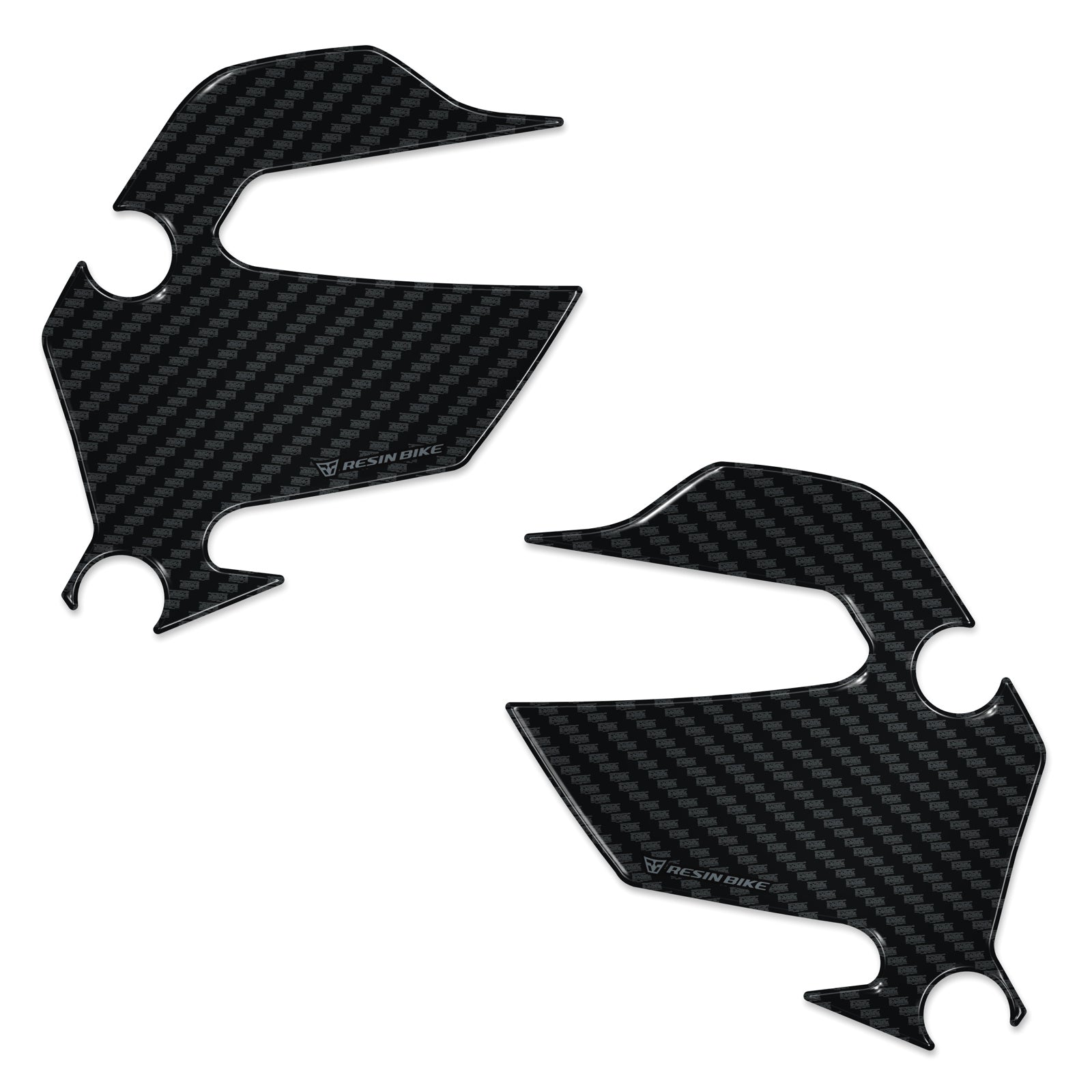 Resin Bike 3D Motorcycle Stickers - Heel Pads | BMW F 900 XR 2020>2026 -   Pyramid Motorcycle Accessories