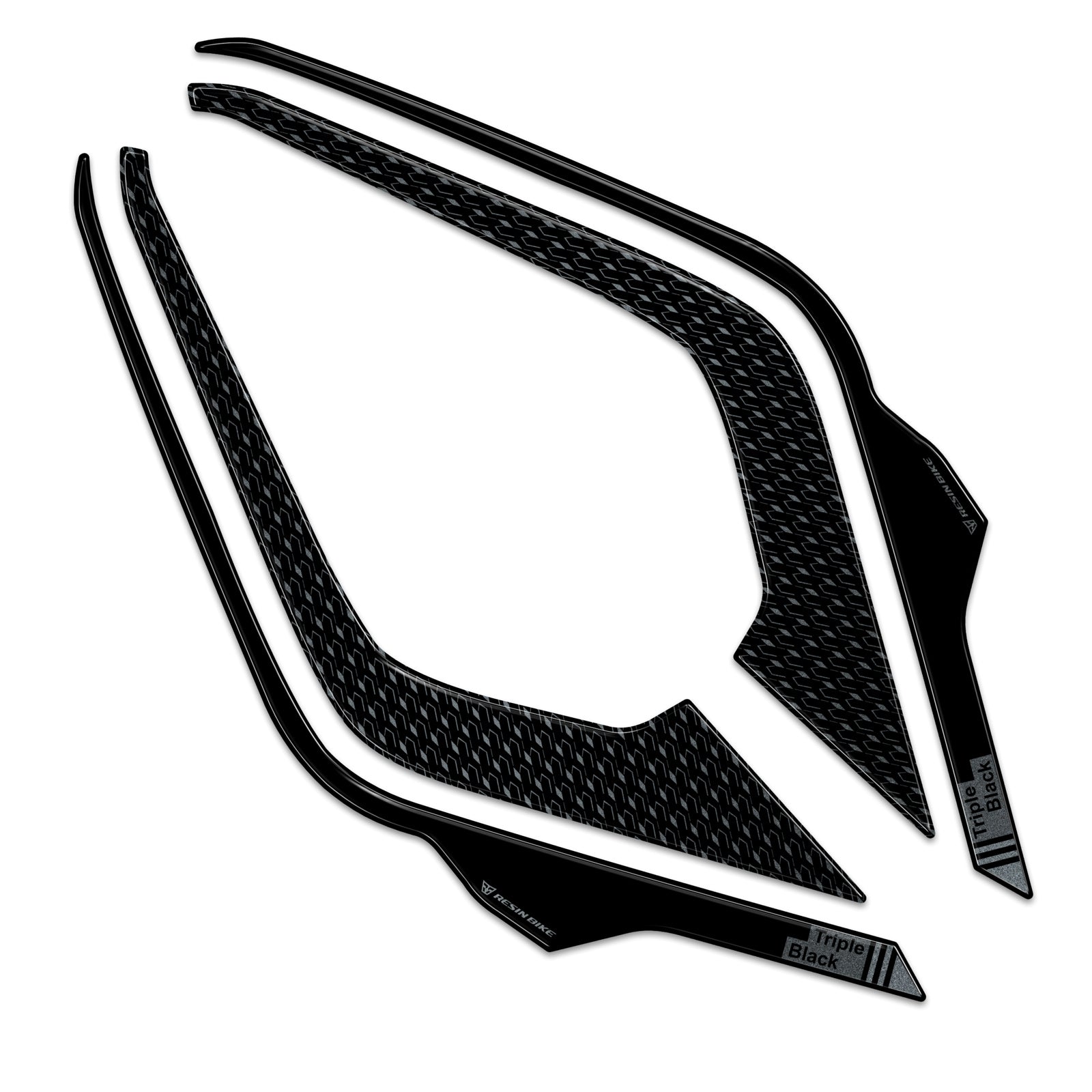 Resin Bike 3D Motorcycle Stickers - Passenger Handles | BMW F 900 XR 2020>2026 -   Pyramid Motorcycle Accessories