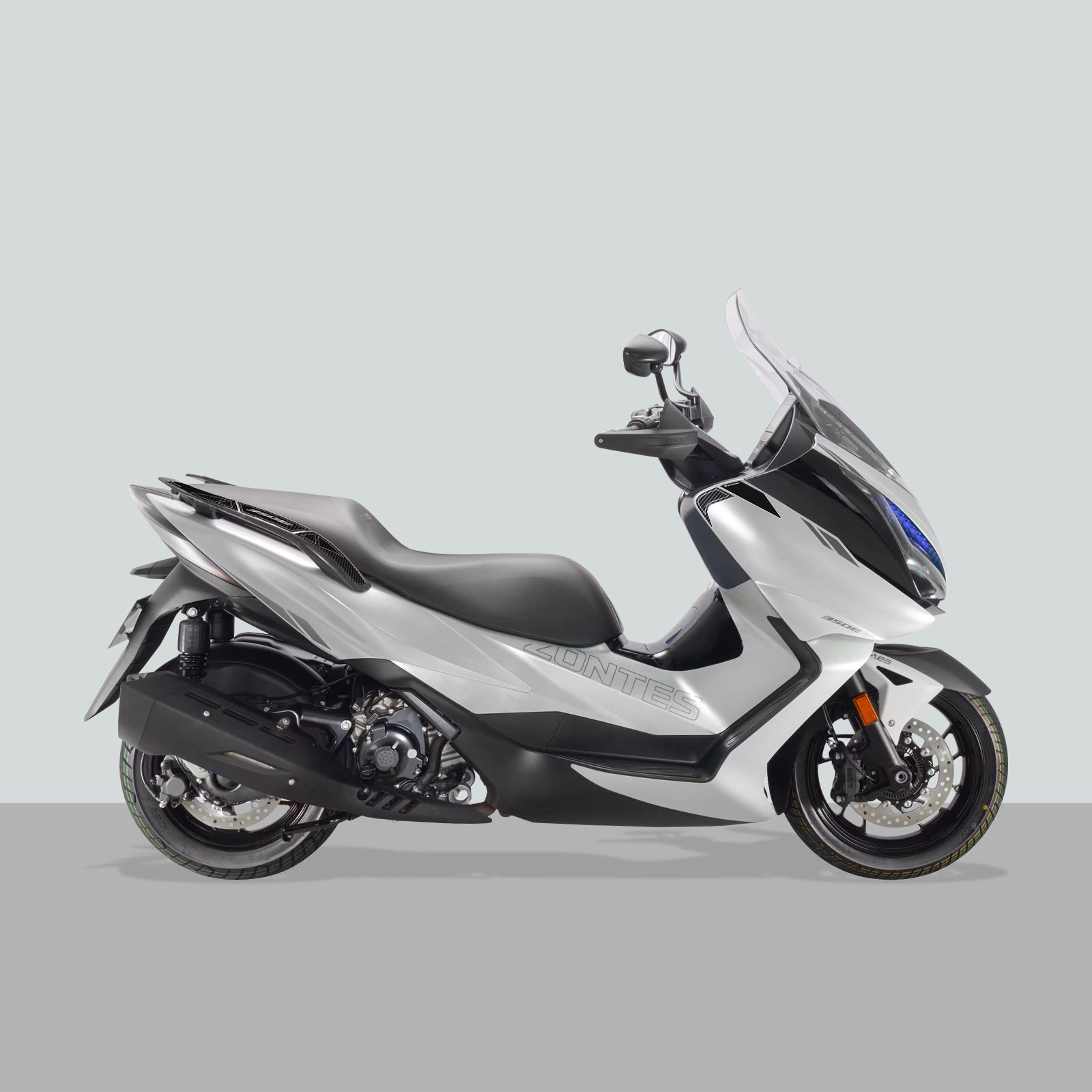 Resin Bike 3D Motorcycle Stickers - Full Kit | Zontes ZT350E 2023>2026 -   Pyramid Motorcycle Accessories
