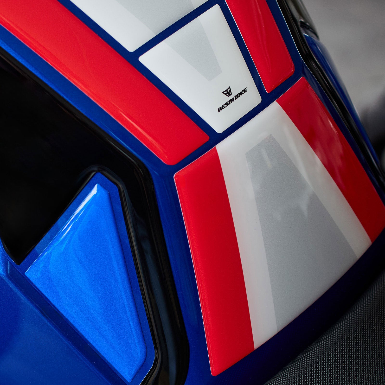 Resin Bike 3D Motorcycle Stickers - Tank Pad | BMW F 800 GS 2024>2025 -   Pyramid Motorcycle Accessories