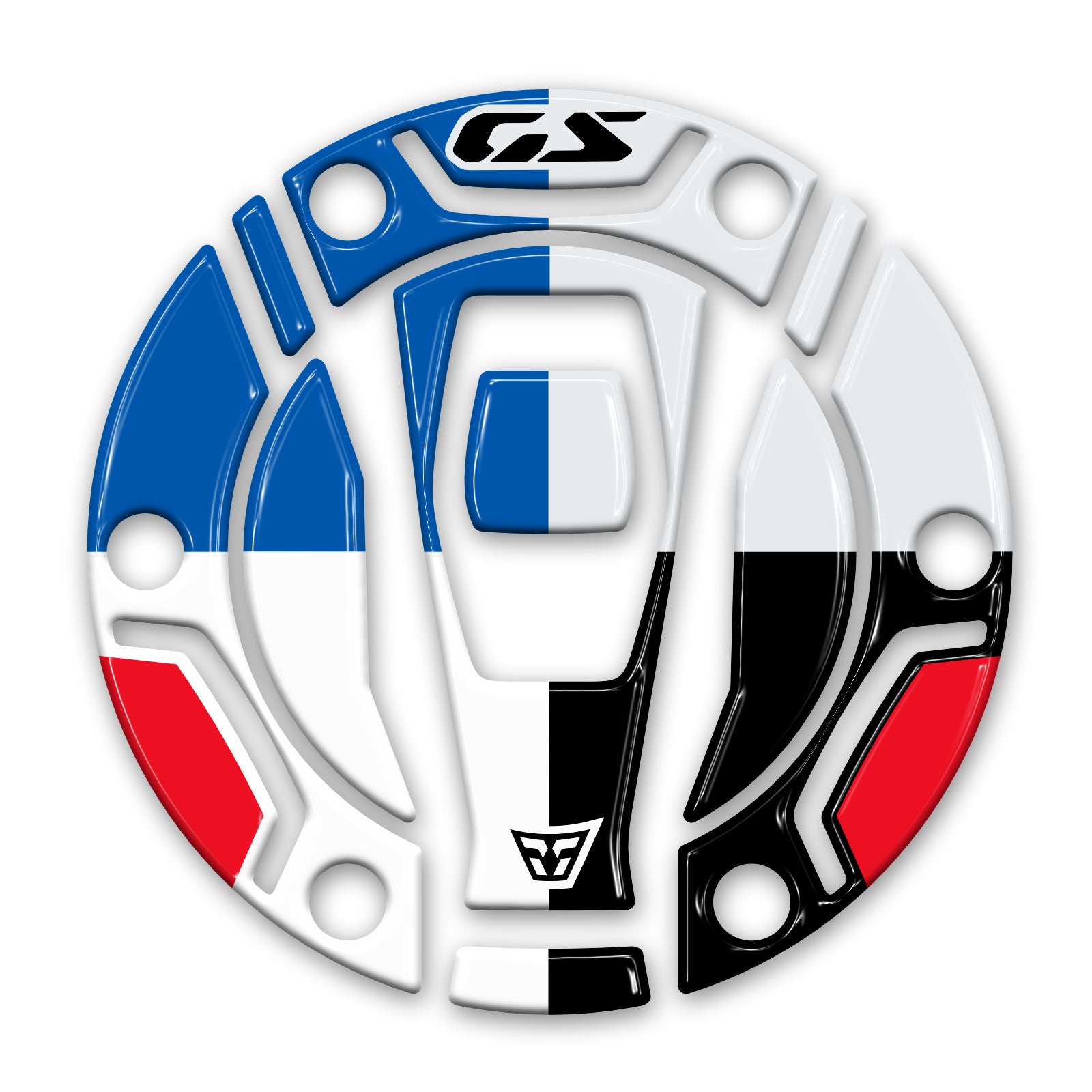 Resin Bike 3D Motorcycle Stickers - Fuel Cap | BMW F 900 XR 2020>2026 RB-1000727600001 -   Pyramid Motorcycle Accessories