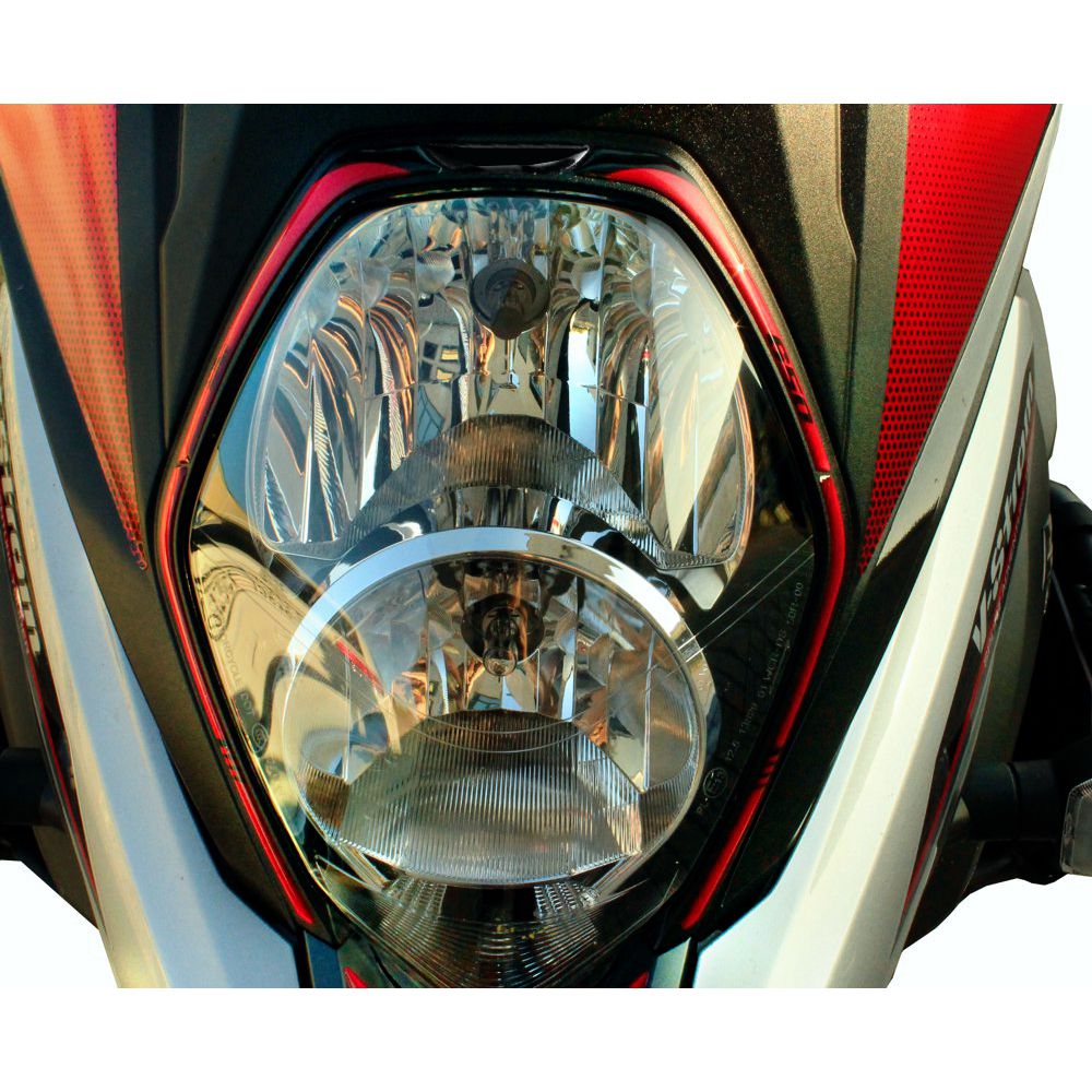Resin Bike 3D Motorcycle Stickers - Headlight | Suzuki V-Strom 650 2017>2021 -   Pyramid Motorcycle Accessories