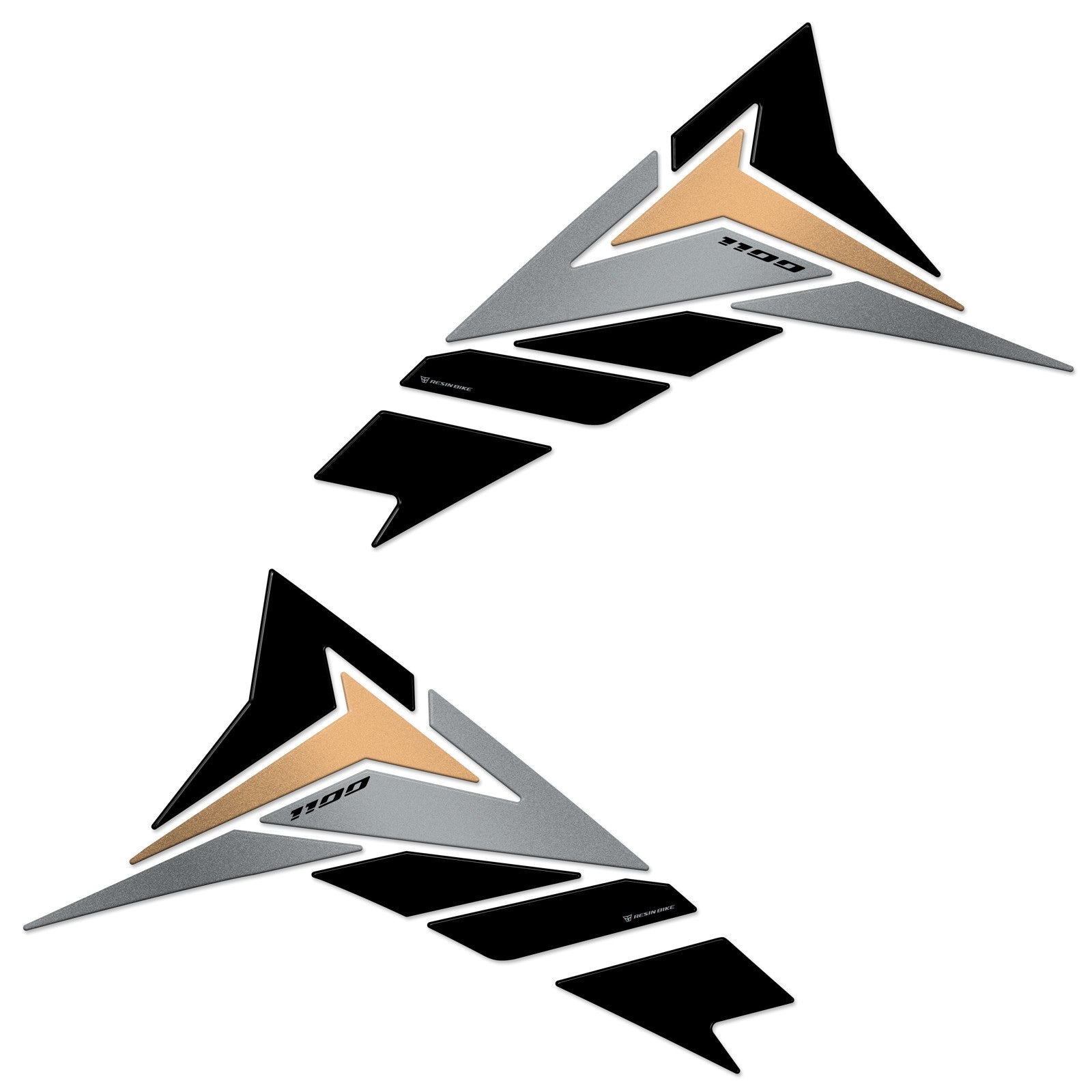 Resin Bike 3D Motorcycle Stickers - Tank Sides | Honda CRF 1100 L Africa Twin Adventure Sports 2024>2025 RB-1000729800003 -   Pyramid Motorcycle Accessories