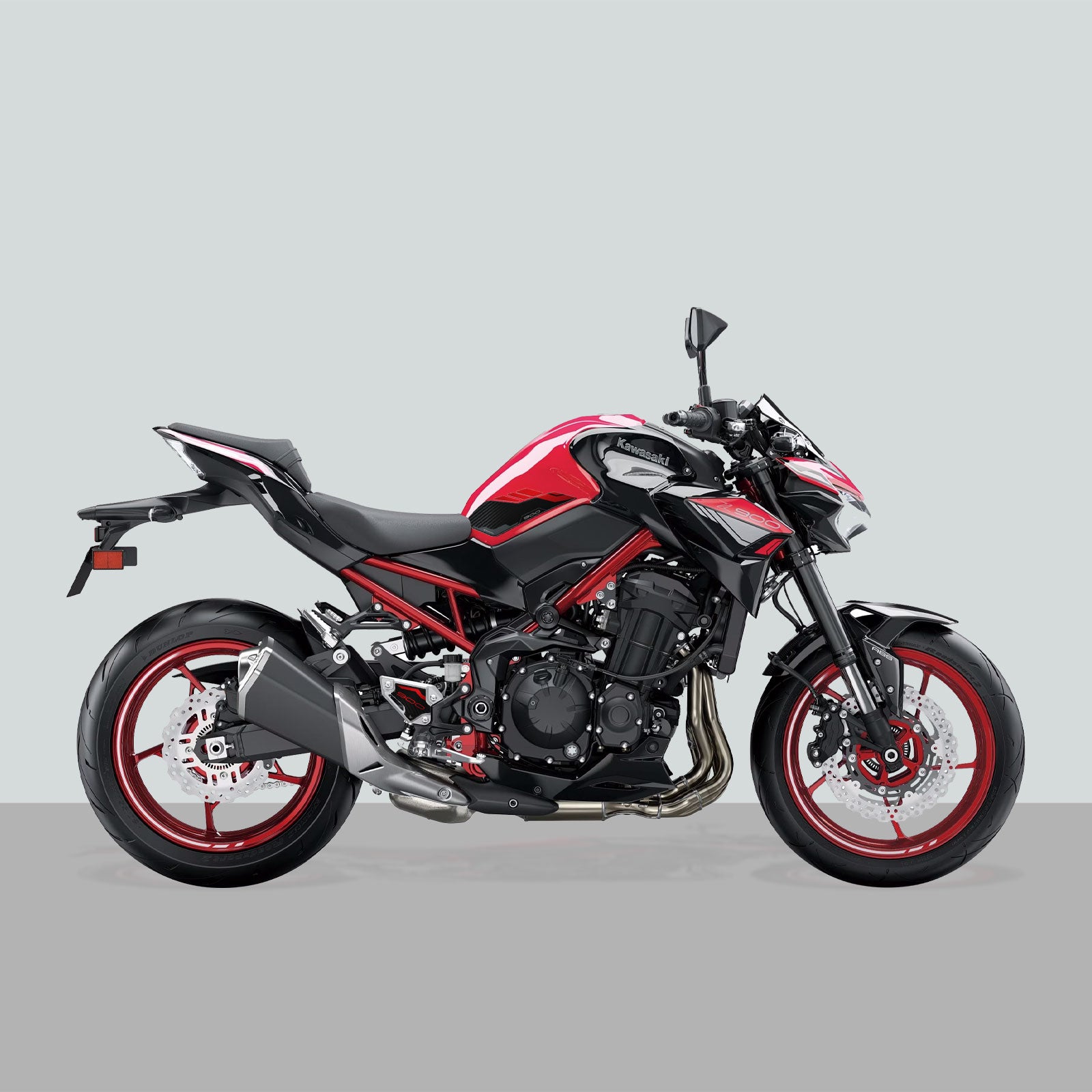 Resin Bike 3D Motorcycle Stickers - Key Area | Kawasaki Z 900 2021>2024 -   Pyramid Motorcycle Accessories