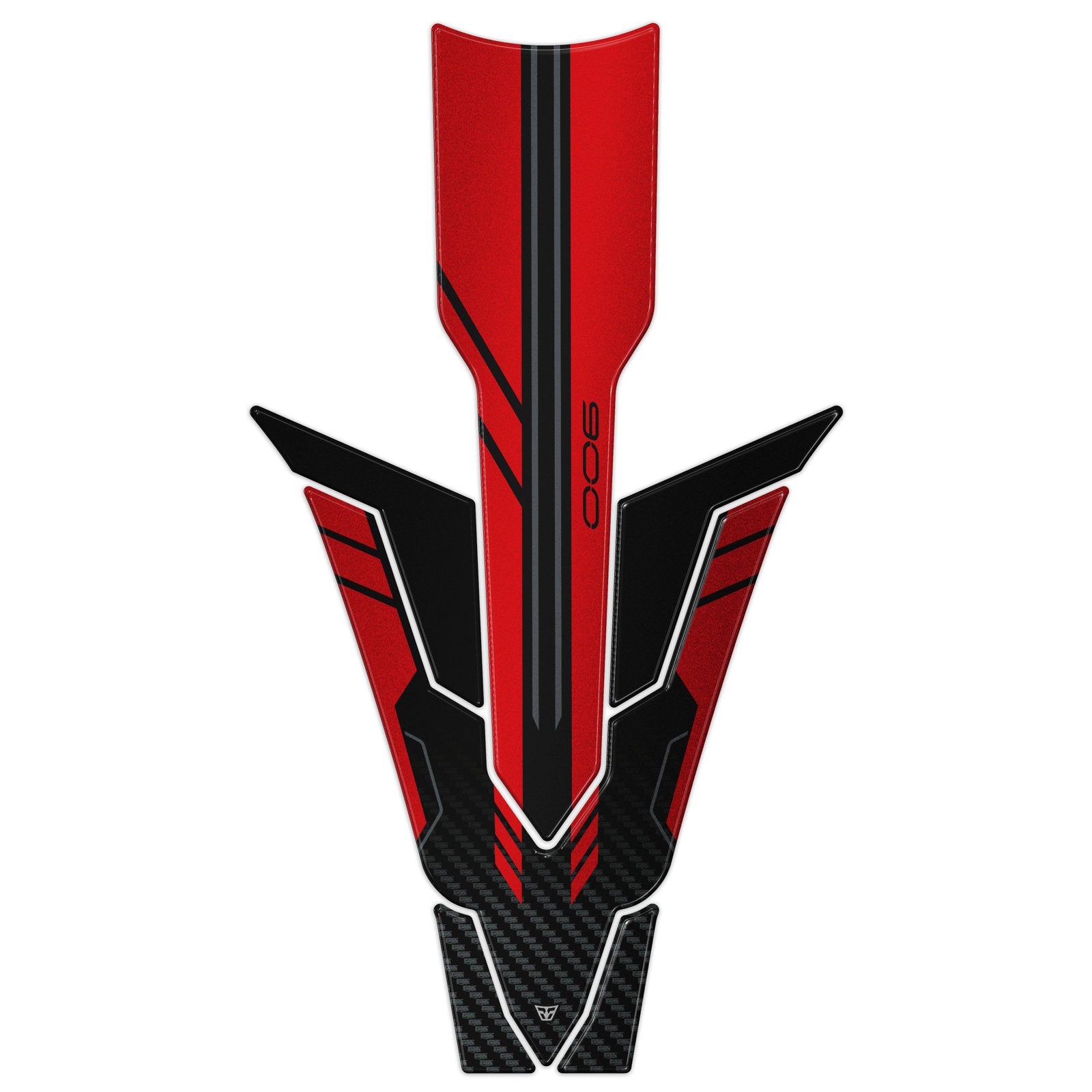Resin Bike 3D Motorcycle Stickers - Basic Kit | Kawasaki Z 900 2021>2024 RB-1000731100009 -   Pyramid Motorcycle Accessories