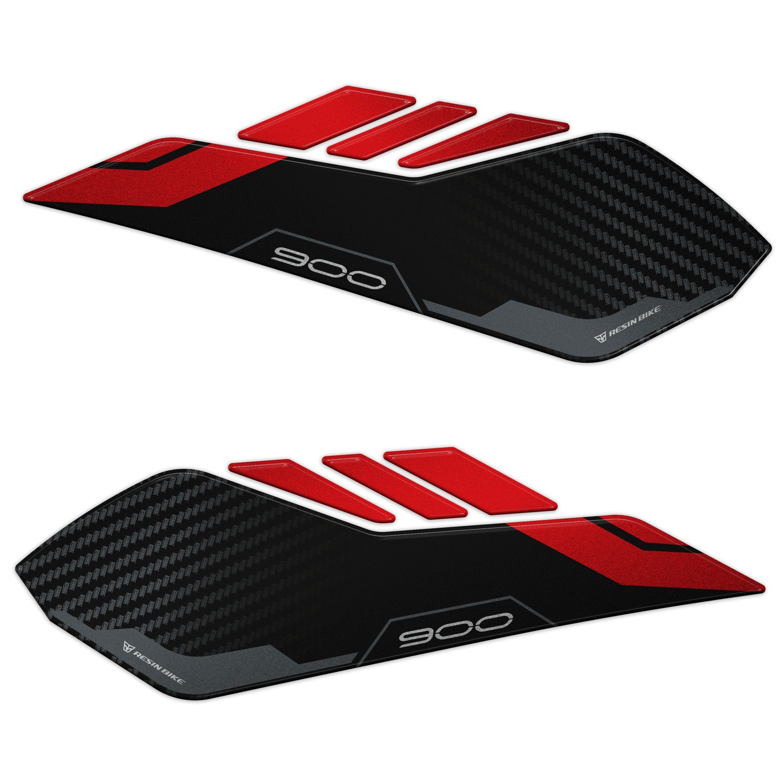 Resin Bike 3D Motorcycle Stickers - Basic Kit | Kawasaki Z 900 2021>2024 RB-1000731100009 -   Pyramid Motorcycle Accessories
