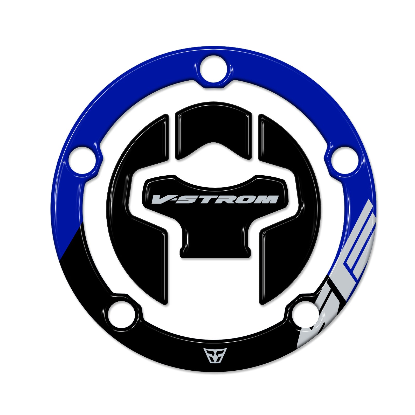 Resin Bike 3D Motorcycle Stickers - Fuel Cap | Suzuki V-Strom 1050SE 2023>2025 -   Pyramid Motorcycle Accessories