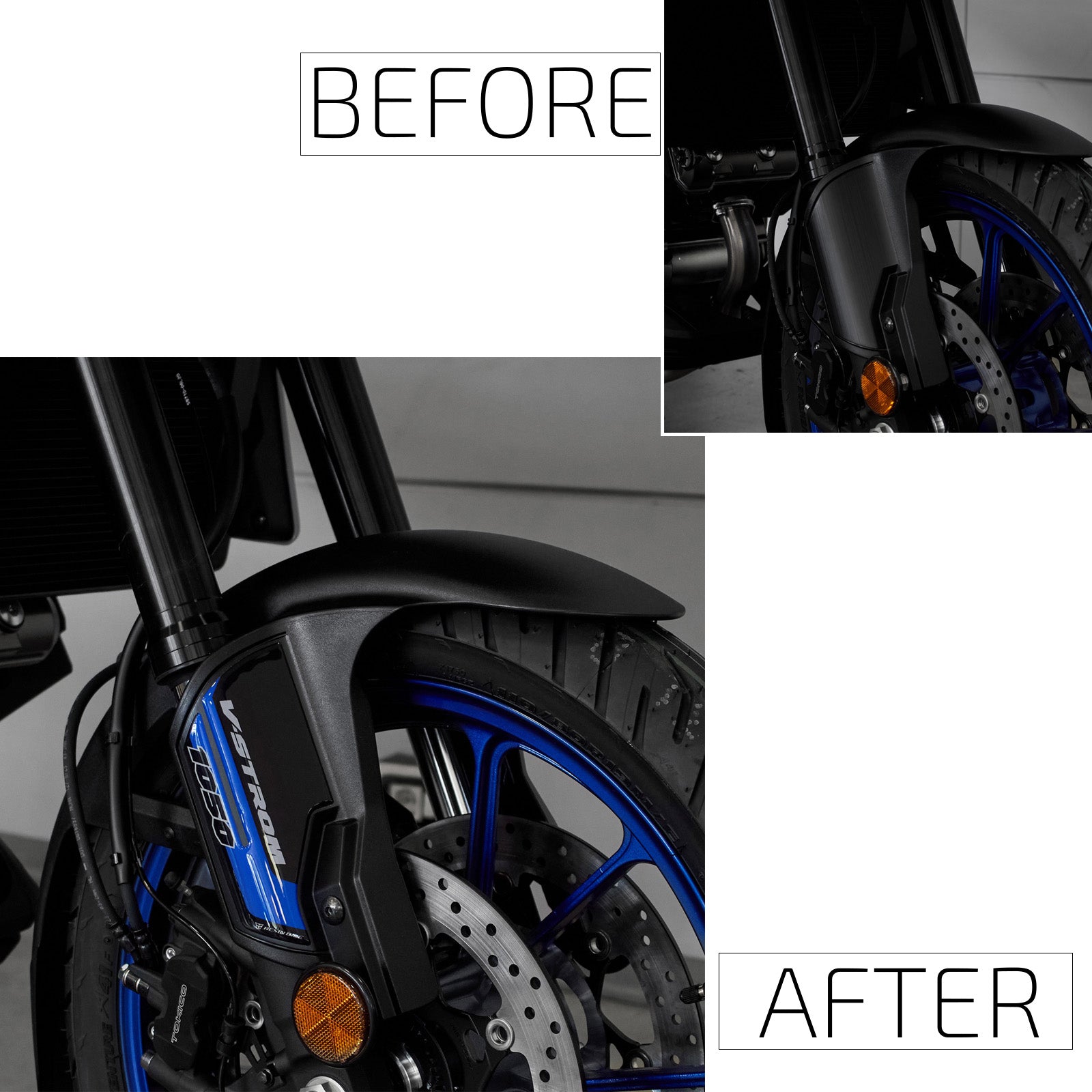 Resin Bike 3D Motorcycle Stickers - Side Panels | Suzuki V-Strom 1050SE 2023>2025 -   Pyramid Motorcycle Accessories