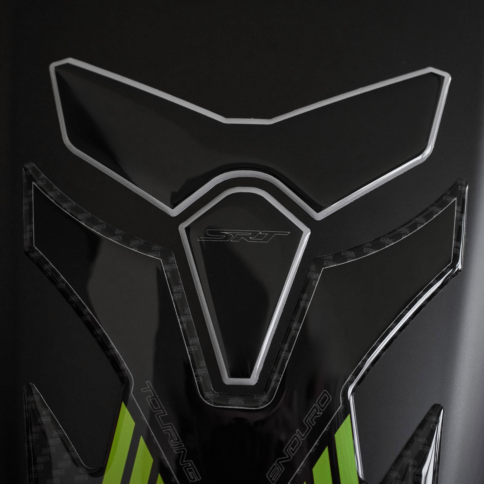 Resin Bike 3D Motorcycle Stickers - Tank Pad | QJMotor SRT 700 X 2024>2025 -   Pyramid Motorcycle Accessories