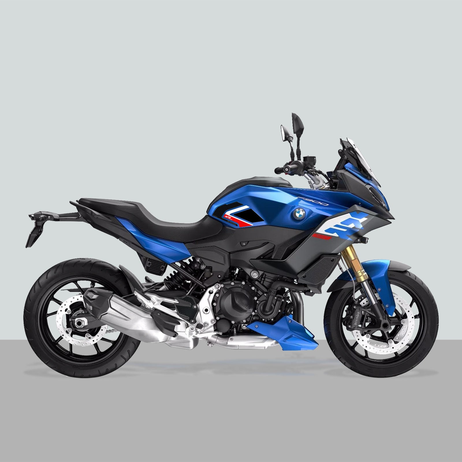 Resin Bike 3D Motorcycle Stickers - Basic Kit | BMW F 900 XR 2020>2026 Sport -   Pyramid Motorcycle Accessories