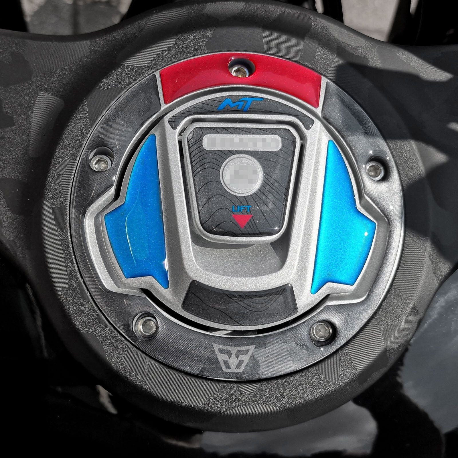 Resin Bike 3D Motorcycle Stickers - Full Kit | CFMoto 450MT 2023>2026 RB-1000738000005 -   Pyramid Motorcycle Accessories