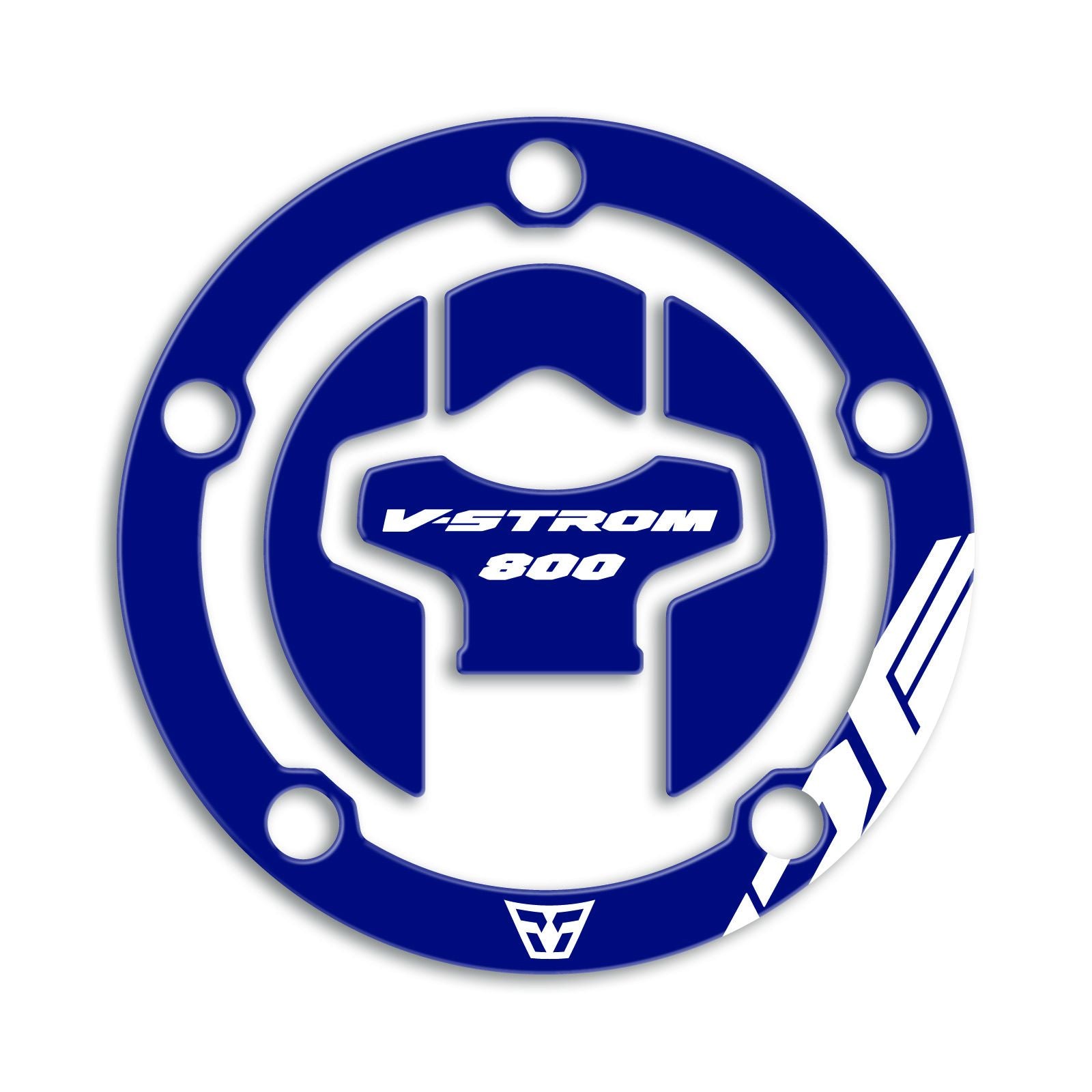 Resin Bike 3D Motorcycle Stickers - Fuel Cap | Suzuki V-Strom 800DE 2023>2025 RB-1000738300006 -   Pyramid Motorcycle Accessories
