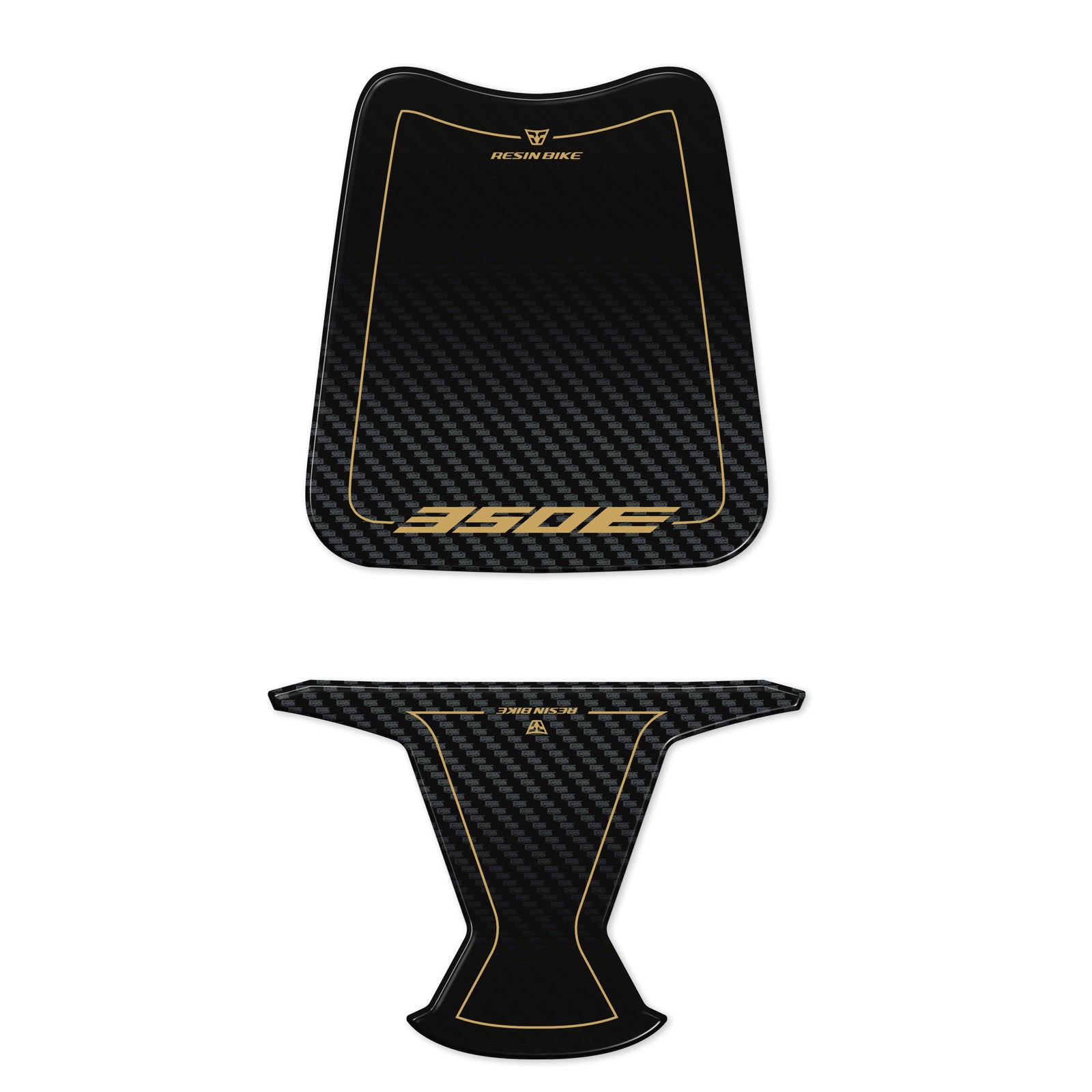 Resin Bike 3D Motorcycle Stickers - Fuel Cap | Zontes ZT350E 2023>2026 RB-1000729200001 -   Pyramid Motorcycle Accessories