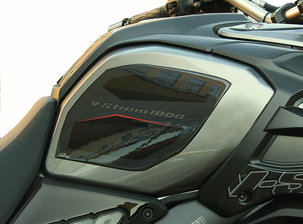 Resin Bike 3D Motorcycle Stickers - Tank Sides | Suzuki V-Strom 1000 / 1000XT 2014>2019 RB-B6T34406 -   Pyramid Motorcycle Accessories