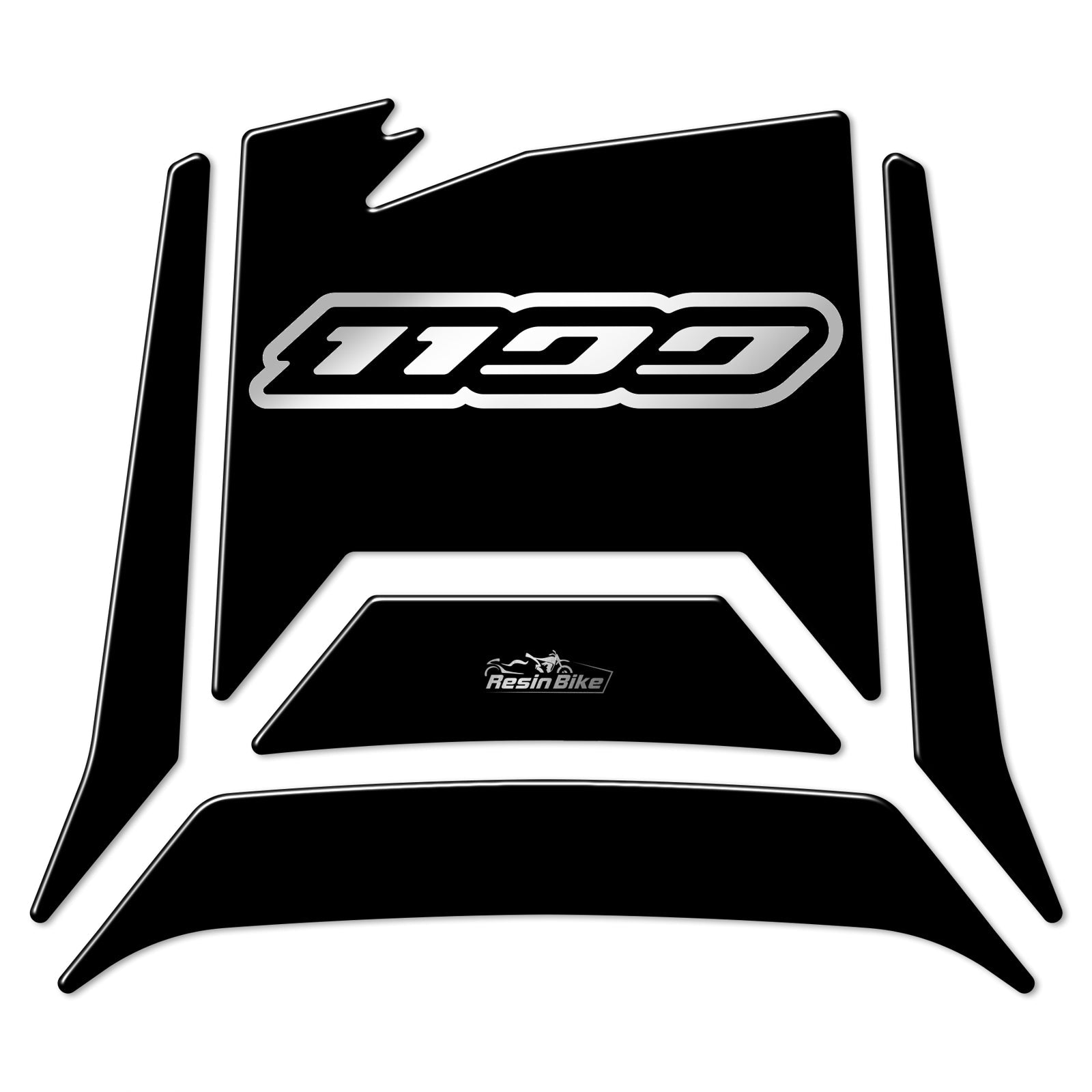 Resin Bike 3D Motorcycle Stickers - Tank Kit | Honda CRF 1100 L Africa Twin 2022>2023 RB-1000664800007 -   Pyramid Motorcycle Accessories