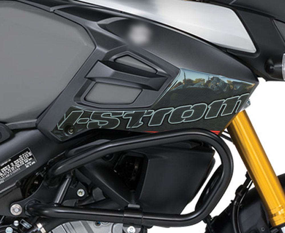 Resin Bike 3D Motorcycle Stickers - Tank Sides | Suzuki V-Strom 1000 / 1000XT 2014>2019 RB-B55679R9 -   Pyramid Motorcycle Accessories