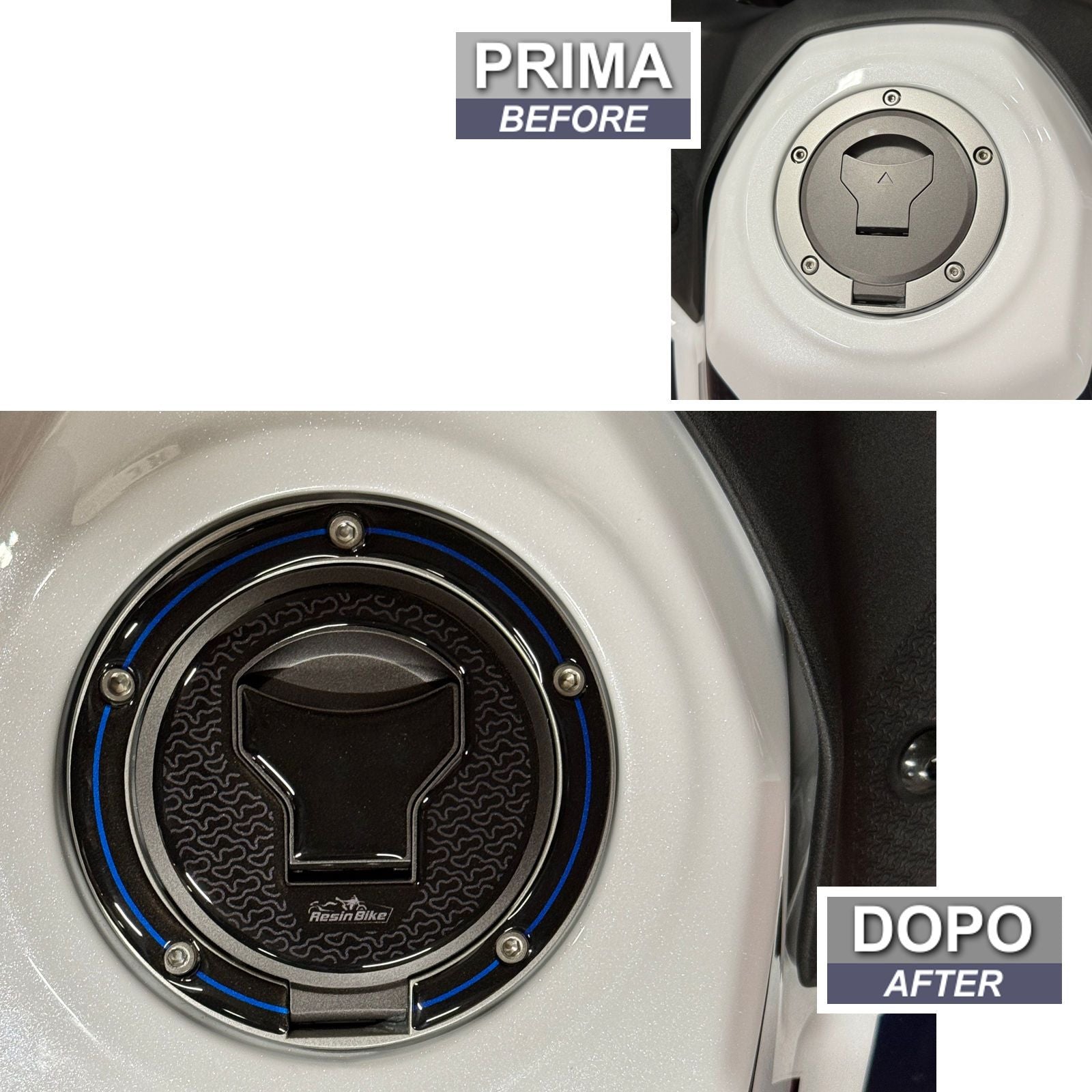 Resin Bike 3D Motorcycle Stickers - Fuel Cap | Honda CRF 1100 L Africa Twin Adventure Sports 2024>2025 RB-1000704100005 -   Pyramid Motorcycle Accessories