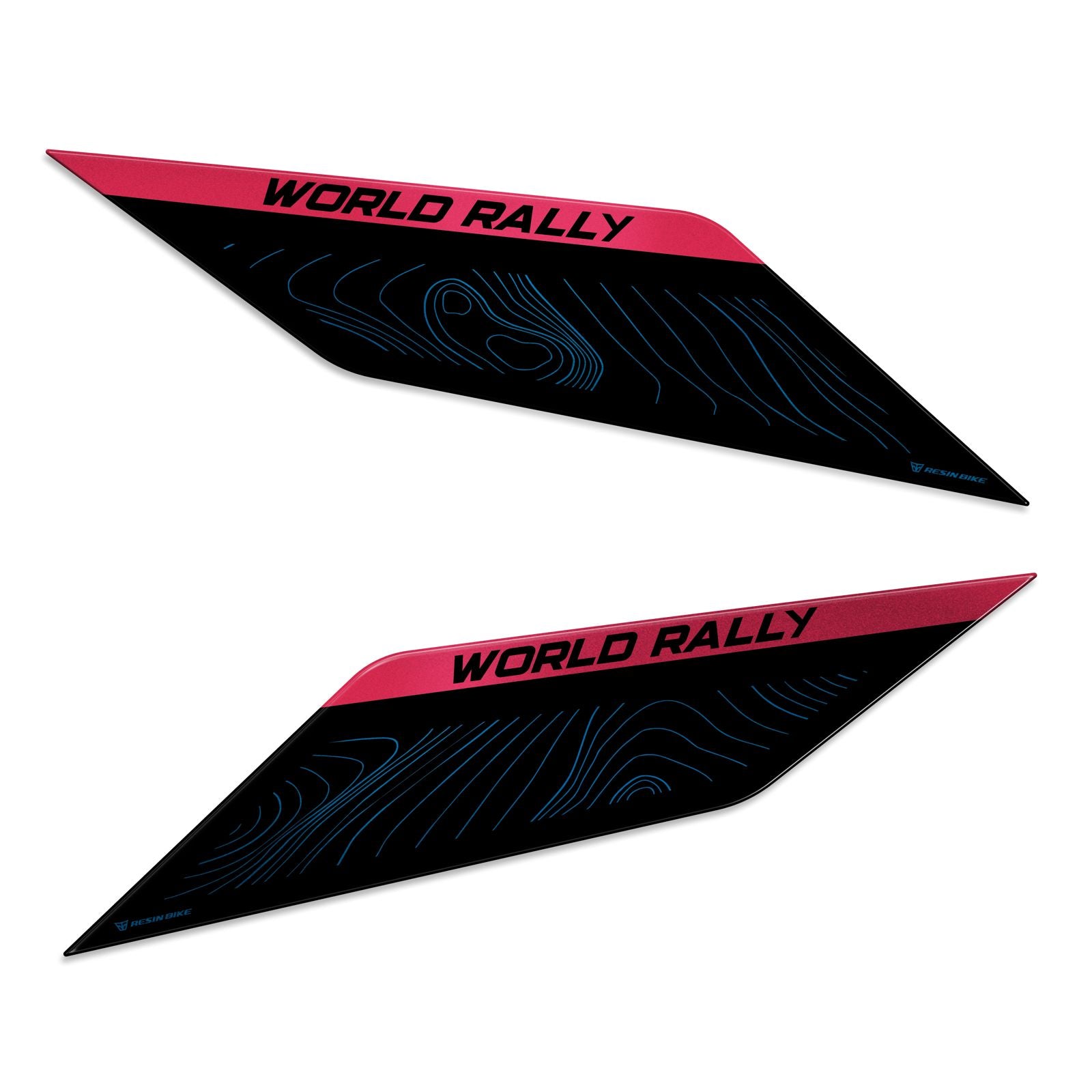 Resin Bike 3D Motorcycle Stickers - Side Panels | Yamaha Tenere 700 World Rally 2024>2025 RB-1000740900003 -   Pyramid Motorcycle Accessories