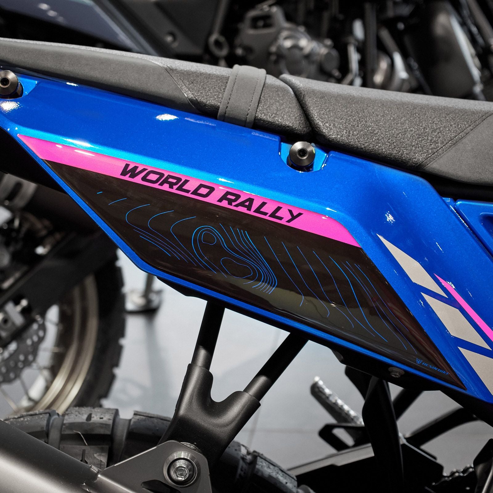Resin Bike 3D Motorcycle Stickers - Side Panels | Yamaha Tenere 700 World Rally 2024>2025 RB-1000740900003 -   Pyramid Motorcycle Accessories