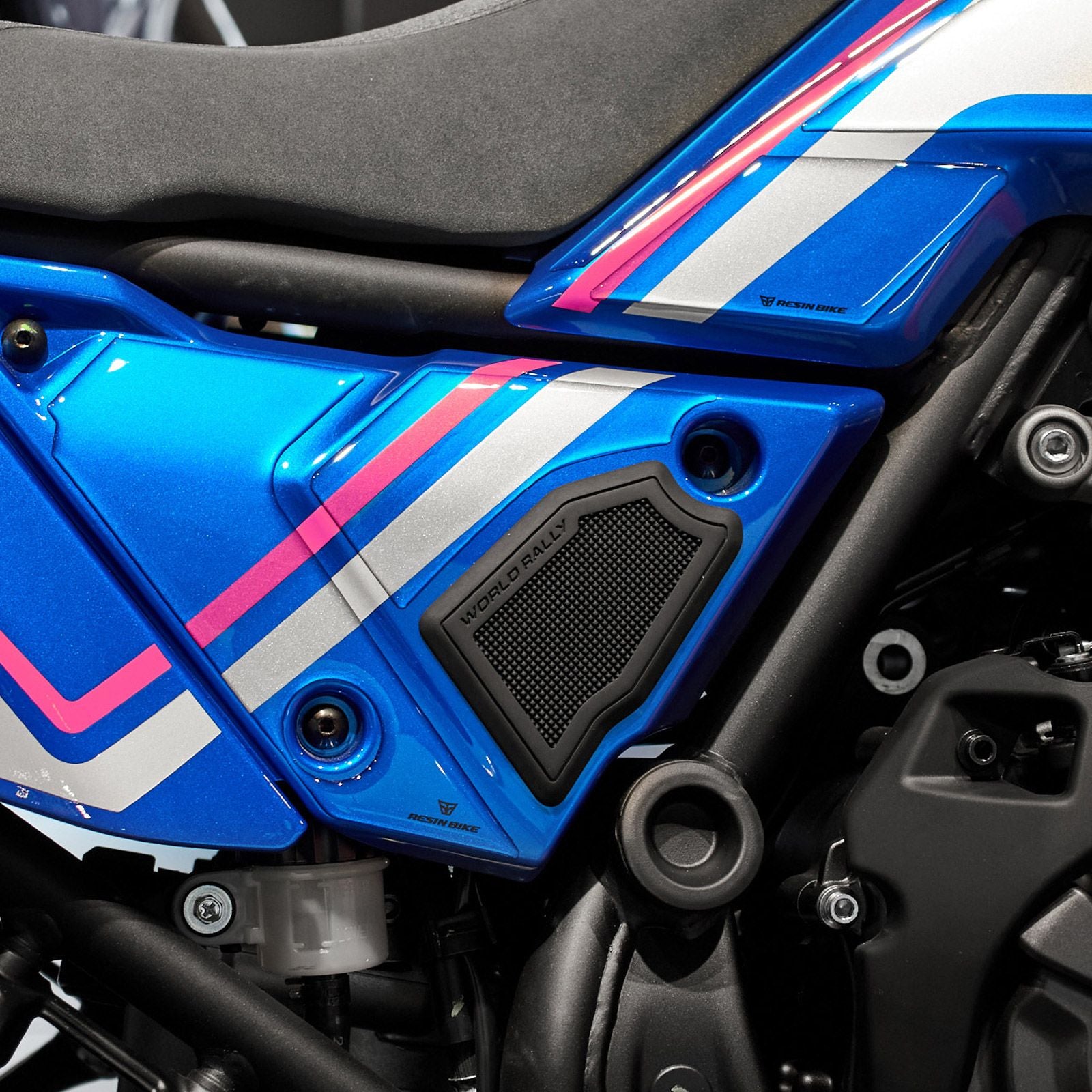 Resin Bike 3D Motorcycle Stickers - Full Kit | Yamaha Tenere 700 World Rally 2024>2025 -   Pyramid Motorcycle Accessories